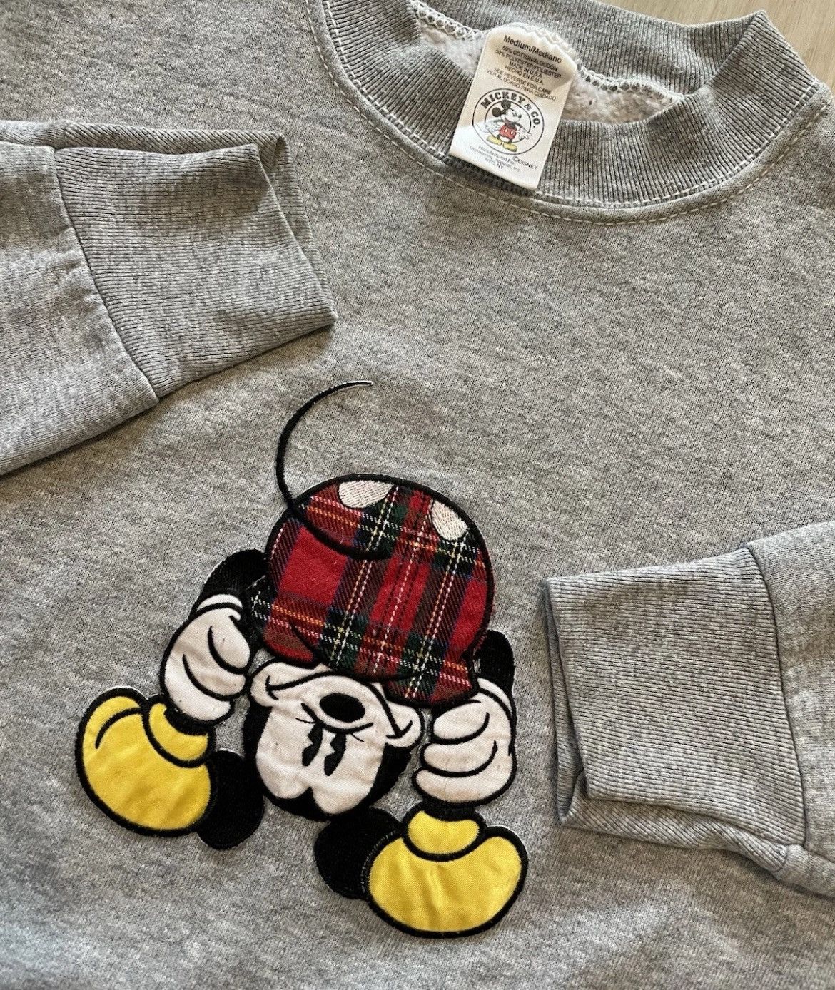 Vintage VTG Disney Mickey Mouse USA Womens Mediun Fits Small Size US S / EU 44-46 / 1 - 2 Thumbnail