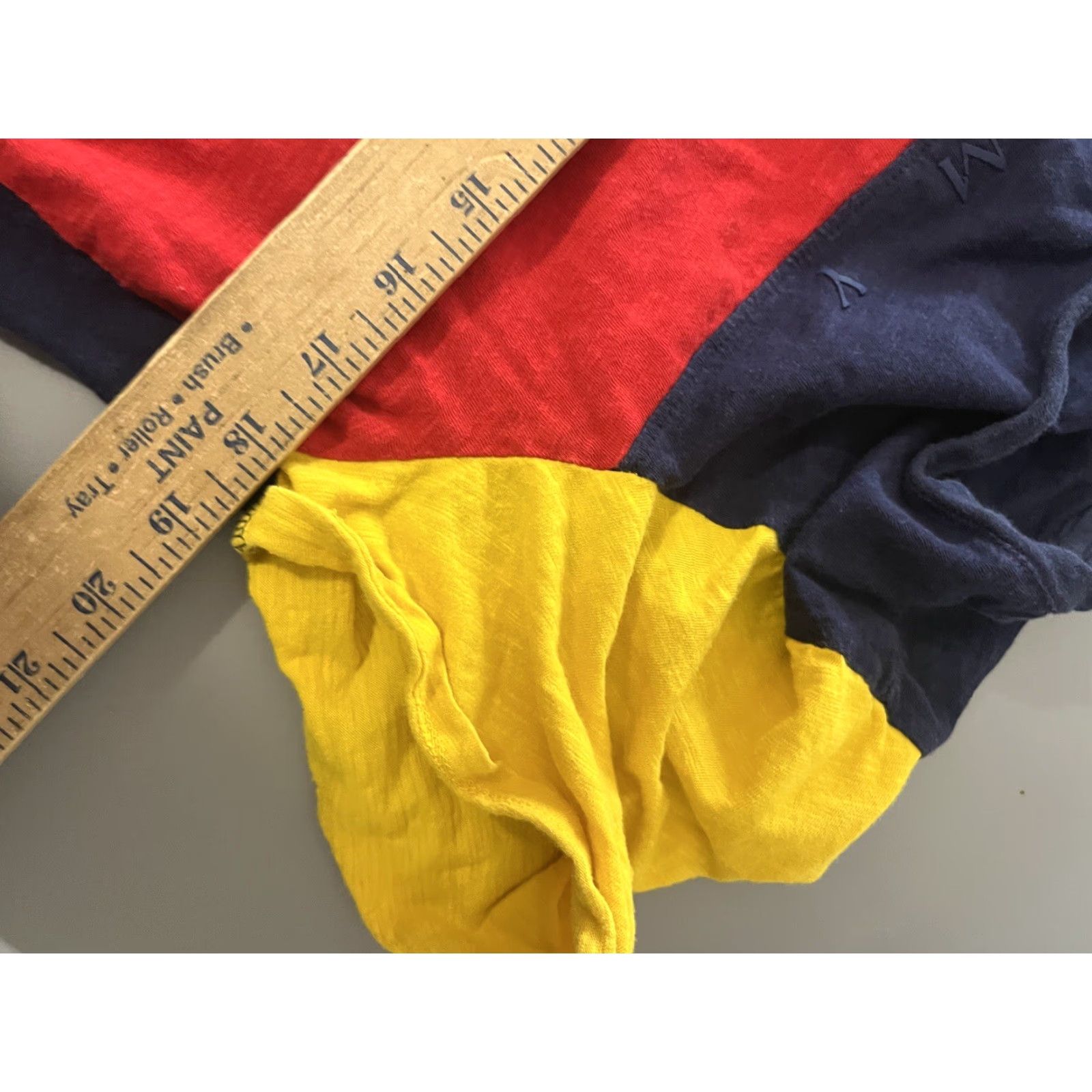 Tommy Hilfiger TOMMY HILFIGER RELAXED FIT T-SHIRT Multicolor Females Large Colorful Logo Short Sleeve Womens Casual 100% Cotton Shirt Size L / US 10 / IT 46 - 5 Thumbnail