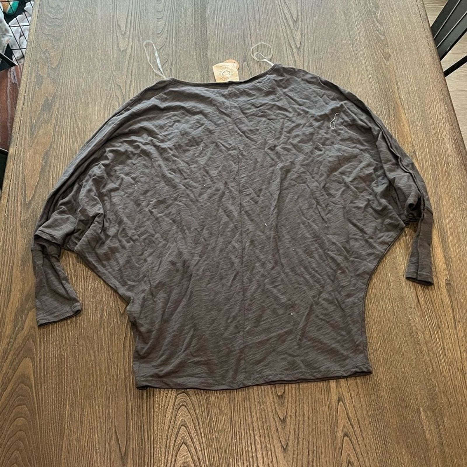 Vintage NWT Fantastic Fawn Distressed Batwing Dolman Sleeve S Size S / US 4 / IT 40 - 6 Thumbnail