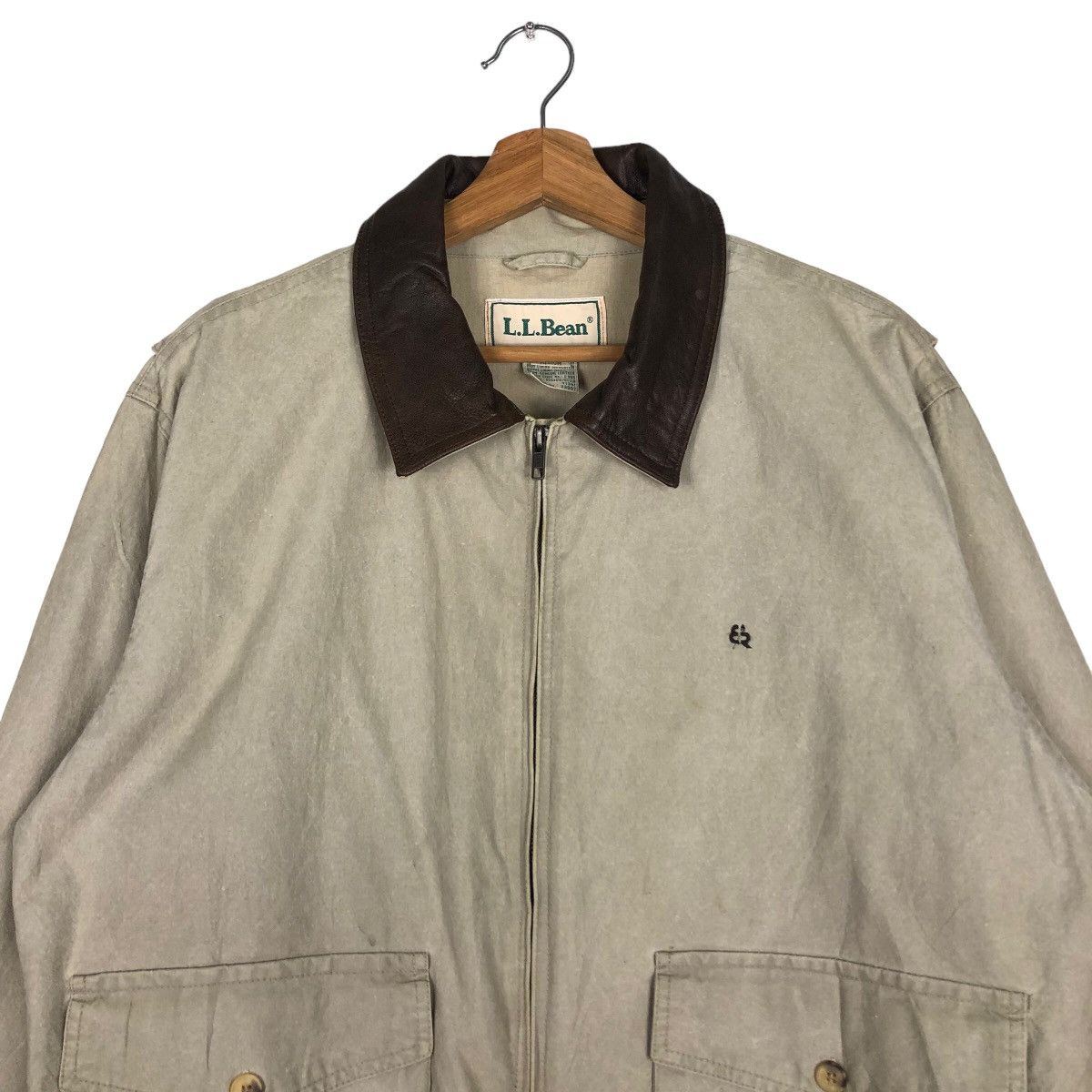 Japanese Brand 🔥90’s Vintage Bomber Jacket Cargo Pocket Worker L.L.Bean Size US M / EU 48-50 / 2 - 3 Thumbnail