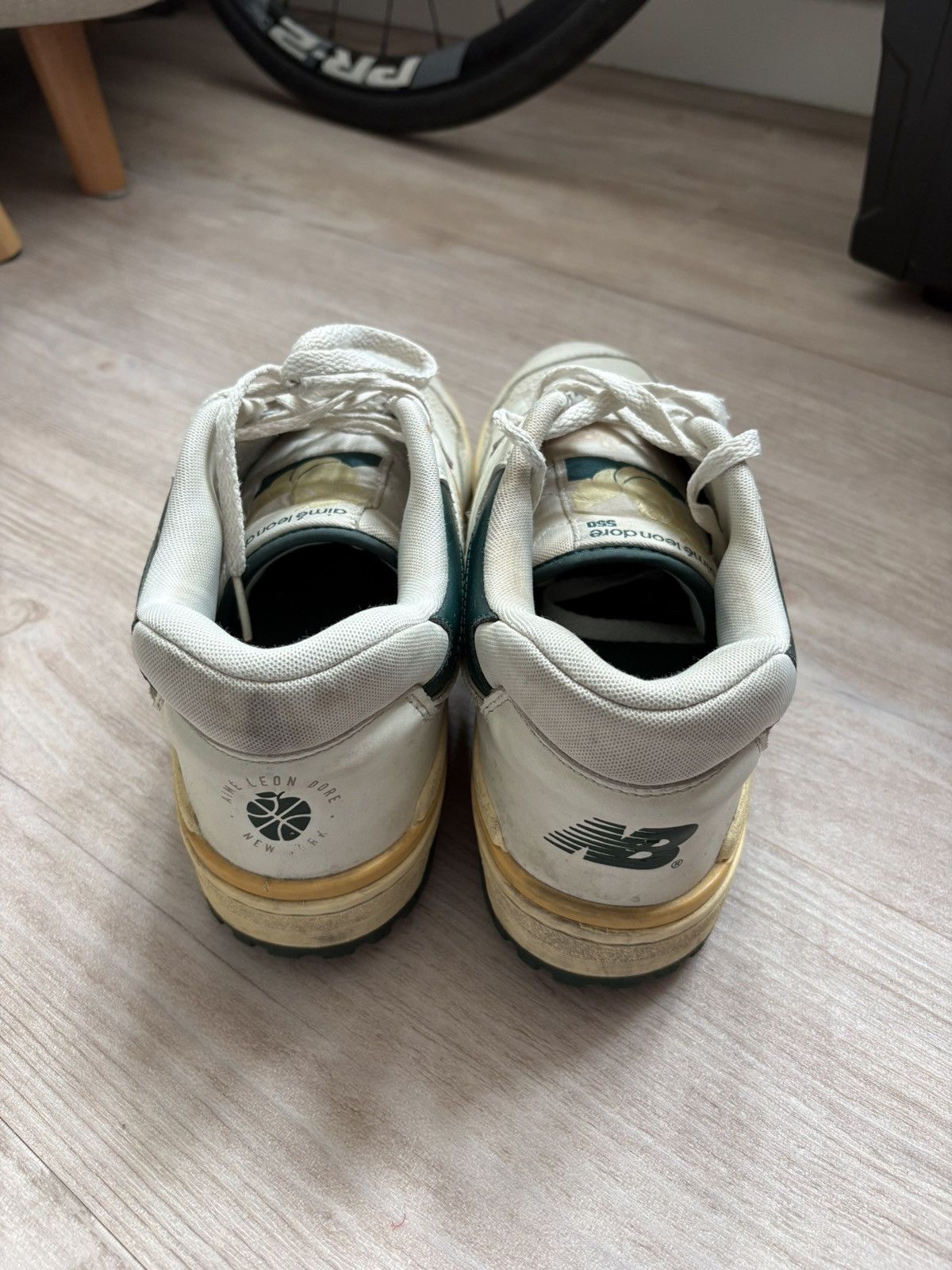 Aime Leon Dore × New Balance Aime Leon Dore New Balance 550 Natural Green Size US 9.5 / EU 42-43 - 5 Thumbnail