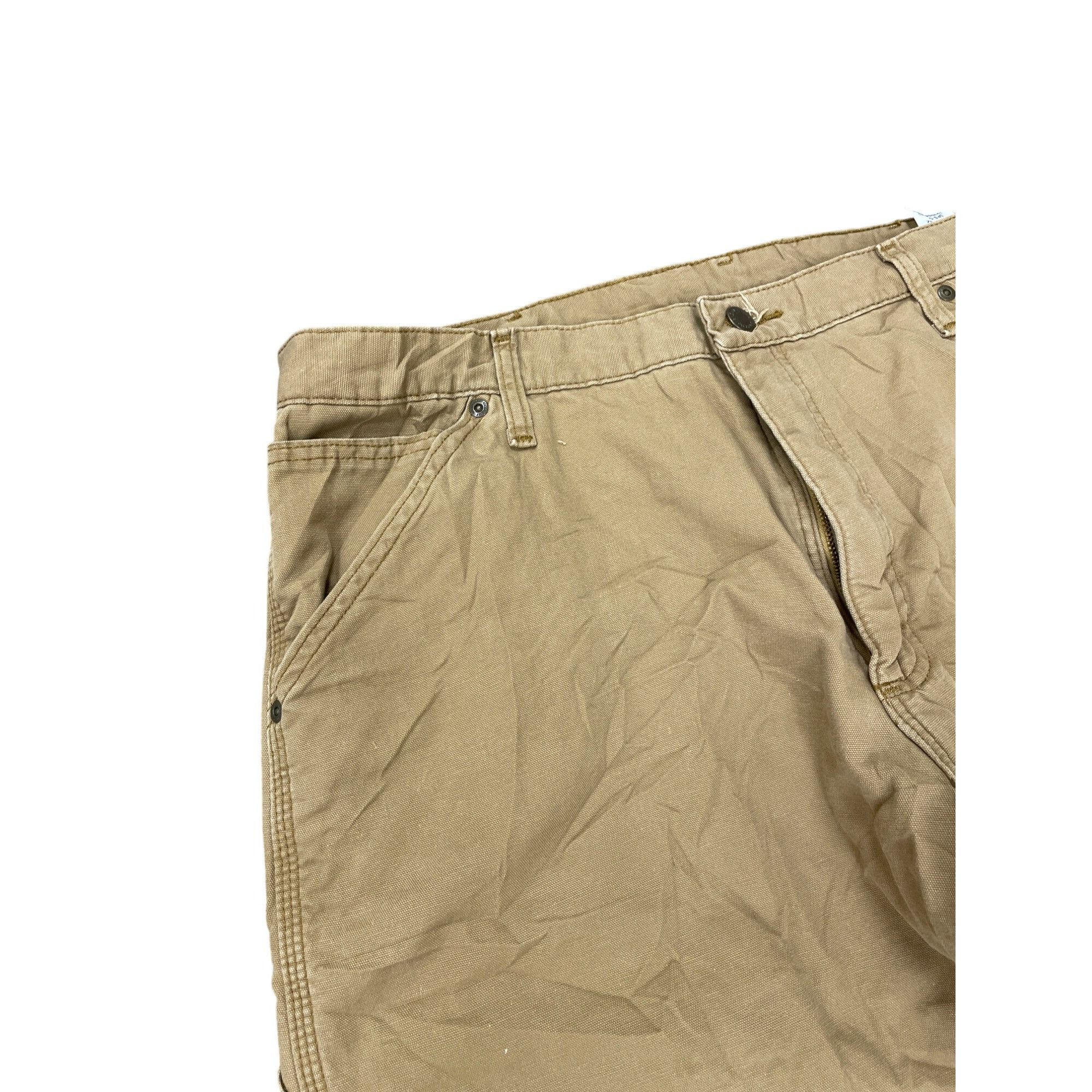 Wrangler Wrangler Real comfort Mens Tan cargo pants size 36W X 32L SK Size US 36 / EU 52 - 4 Thumbnail