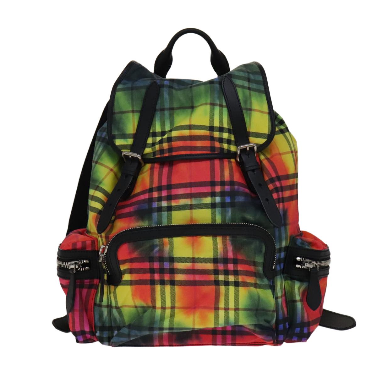 Burberry Multicolour Synthetic Backpack Bag (Pre-Owned) Size ONE SIZE - 1 Thumbnail