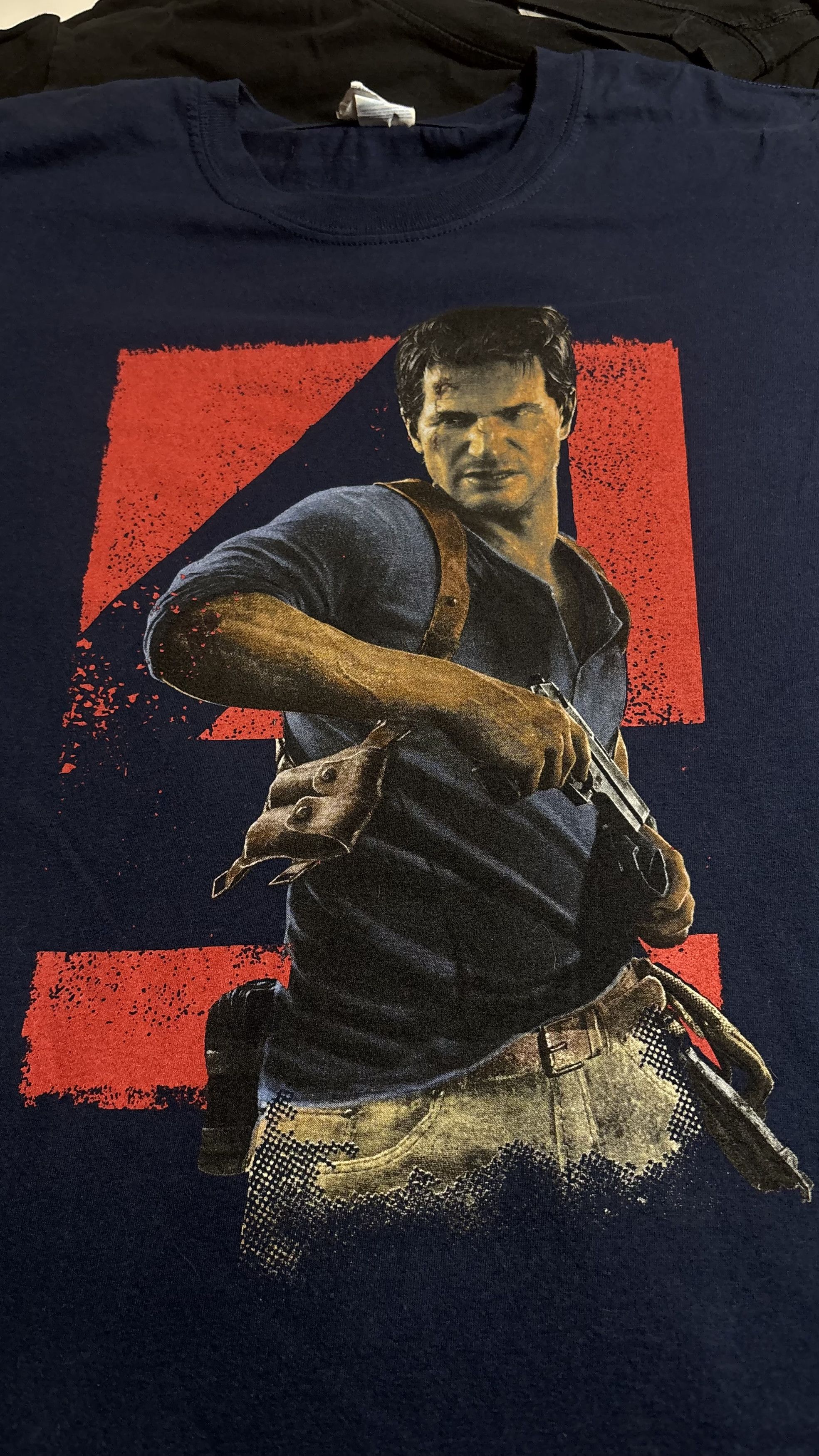 Vintage Uncharted 4 Official T-shirt Size US L / EU 52-54 / 3 - 3 Thumbnail