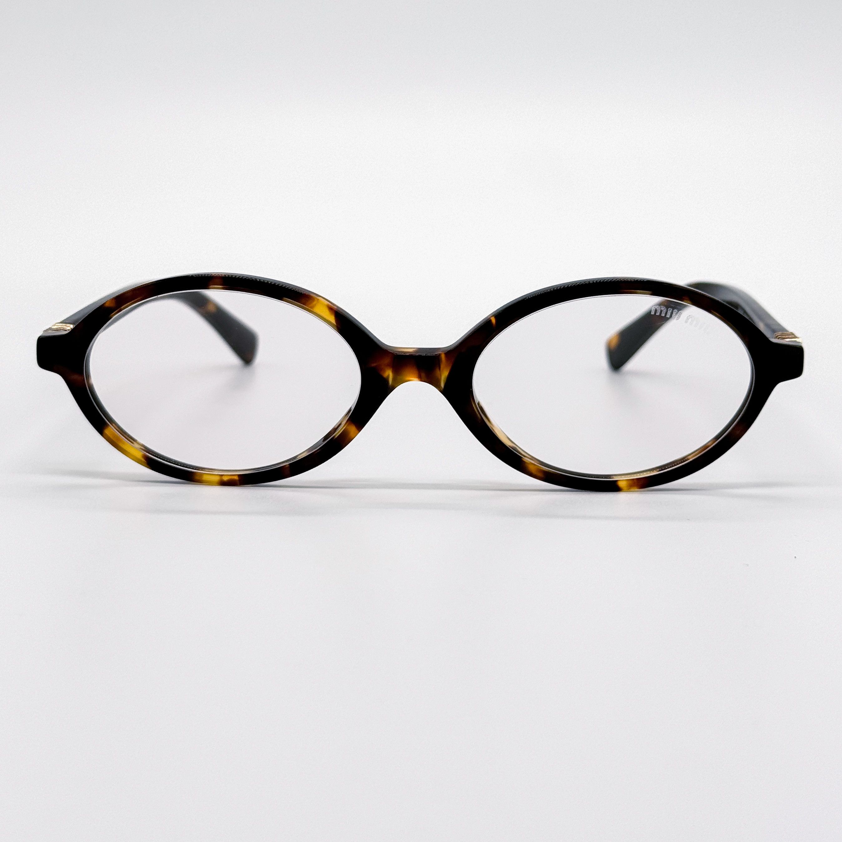 Miu Miu NEW MU04ZS VAU08N WOMEN ROUND EYEGLASSES MIU MIU MU04ZSF Size ONE SIZE - 5 Thumbnail