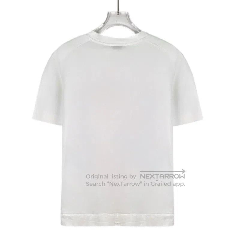 Brunello Cucinelli Brunello Cucinelli White pocket sequined cotton round-neck Size XS / US 0-2 / IT 36-38 - 2 Thumbnail
