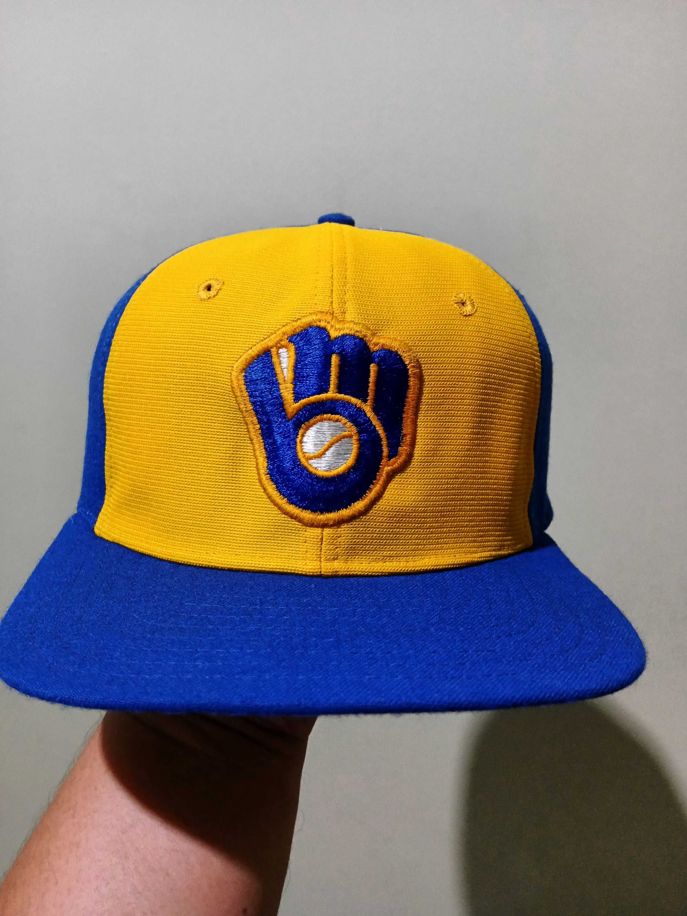 New Era Vintage Milwaukee Brewers New Era Promodel Fitted Hats Size ONE SIZE - 1 Thumbnail