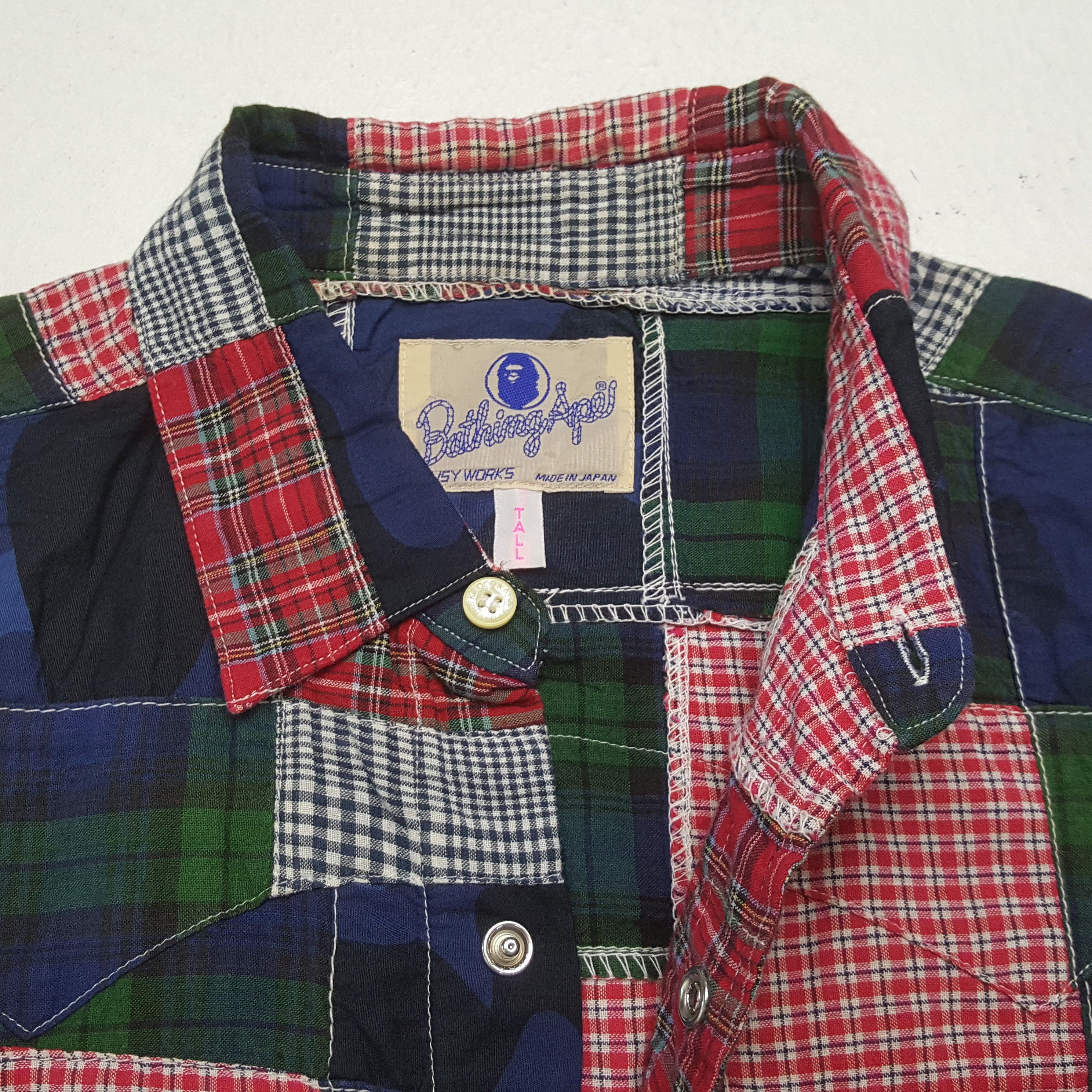 Bape Vintage A Bathing Ape Bape Japanese Brand Shirt C319N23 Size US M / EU 48-50 / 2 - 4 Thumbnail