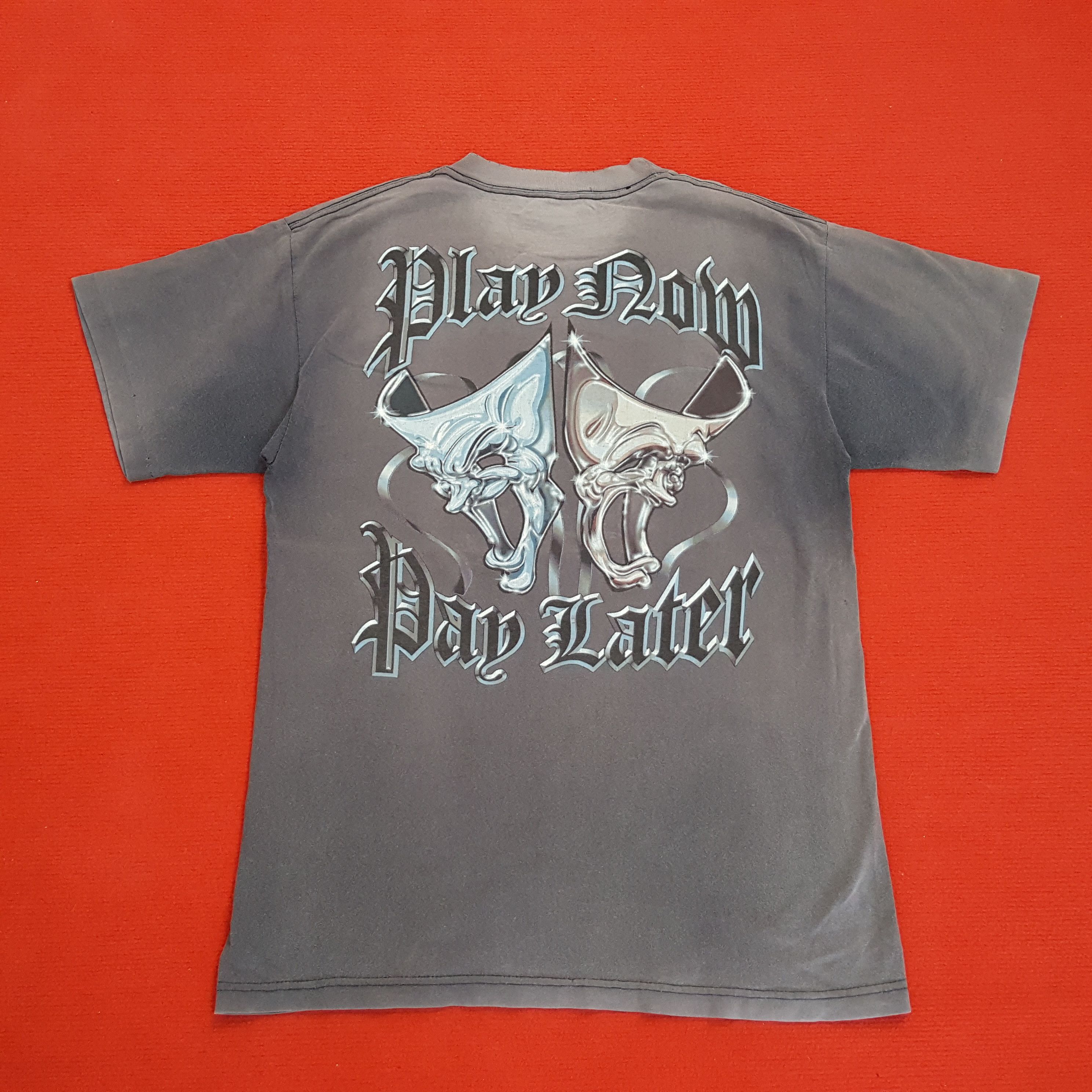Band Tees × Vintage Rollin Hard Vintage Faded Tshirt Size US L / EU 52-54 / 3 - 1 Thumbnail