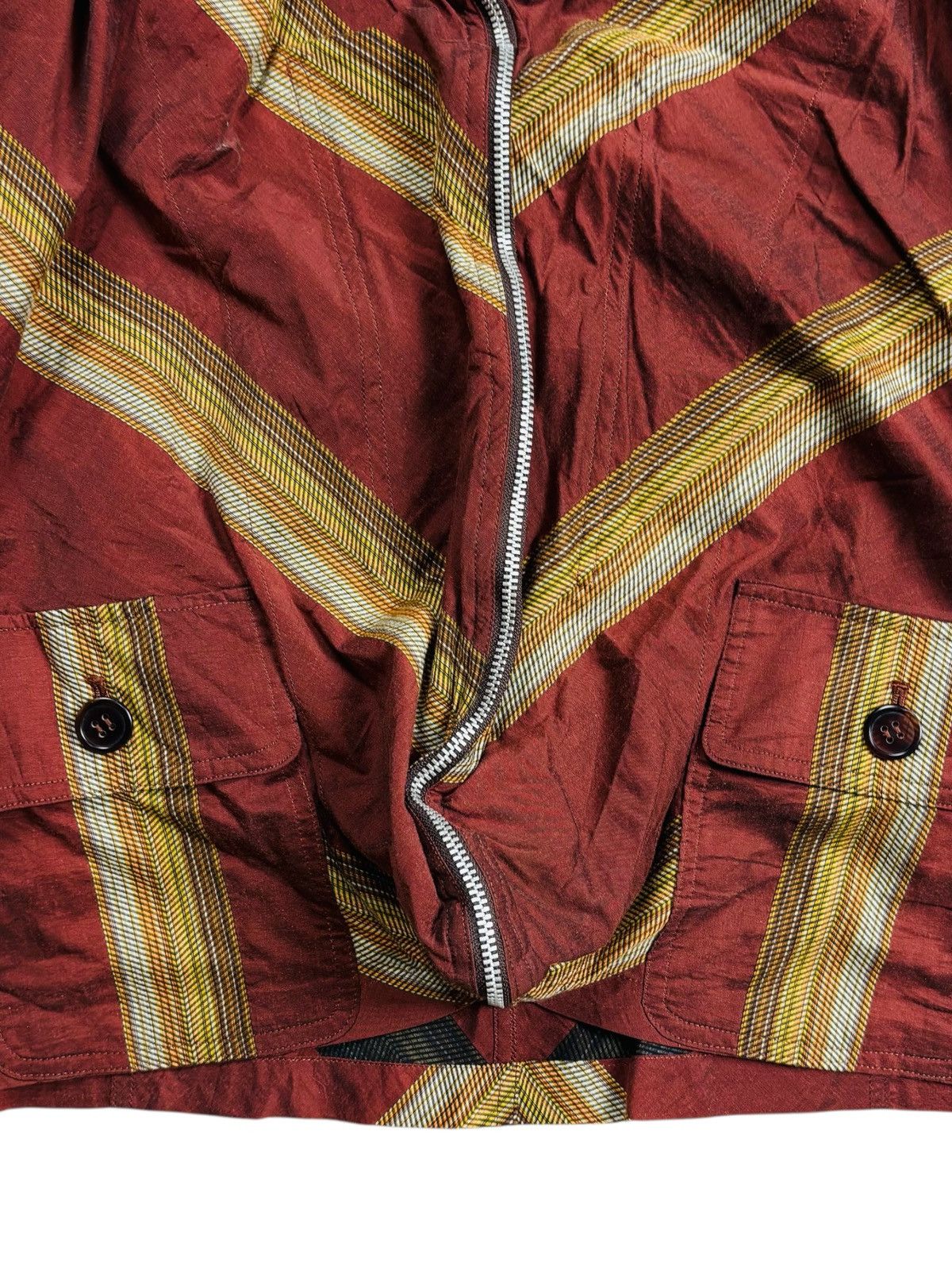 20471120 Archive Keiko Hishi - Wrinkle Zip Jacket Size US M / EU 48-50 / 2 - 6 Thumbnail