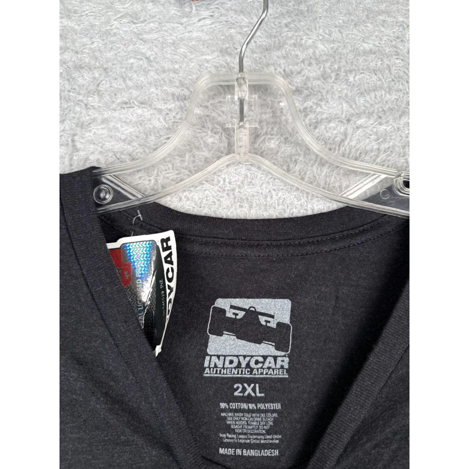 Vintage Legends Global Merchandise Indycar Shirt Men 2XL Black Short Sleeve Racing Logo Indycars Indy Racing Vehicle 2020s Mens Size US XXL / EU 58 / 5 - 7 Thumbnail