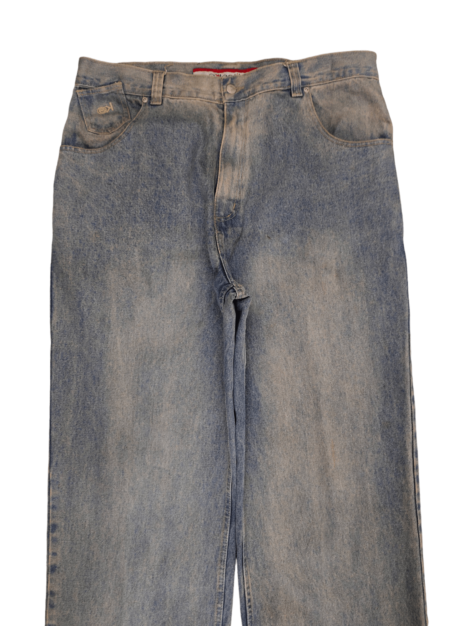 Ecko Unltd. Baggy Jeans Eklectik Genes Sand Wash Wide Leg Jeans Y2k Jnco Size US 38 / EU 54 - 10 Thumbnail