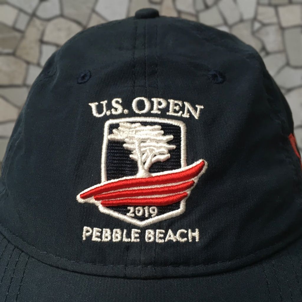 Doublet US Open Pebble Beach Hat 2019 Cap Strap Back Baseball Cap Unisex Adults One Size Blue Pebble Beach Golf The Game Adjustable Hats Mens Womens Size ONE SIZE - 1 Thumbnail