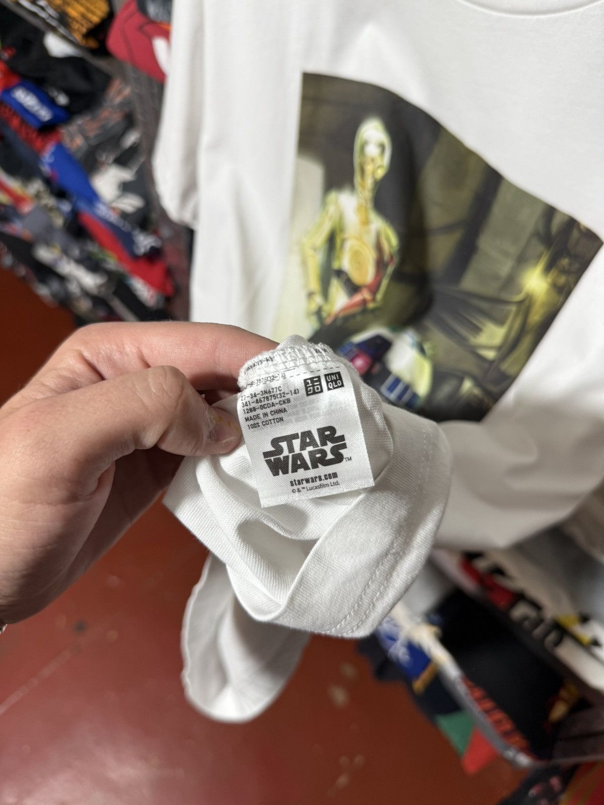Uniqlo Uniqlo Star Wars R2-D2 C-3PO Japanese Brand T-Shirt Y2K Hype Size US L / EU 52-54 / 3 - 5 Thumbnail