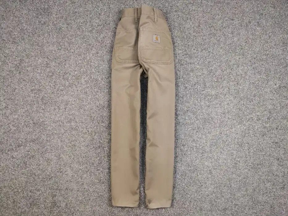 Carhartt Vintage 90' Carhartt Simple Beige Distressed Trouser Pants Size US 30 / EU 46 - 2 Thumbnail
