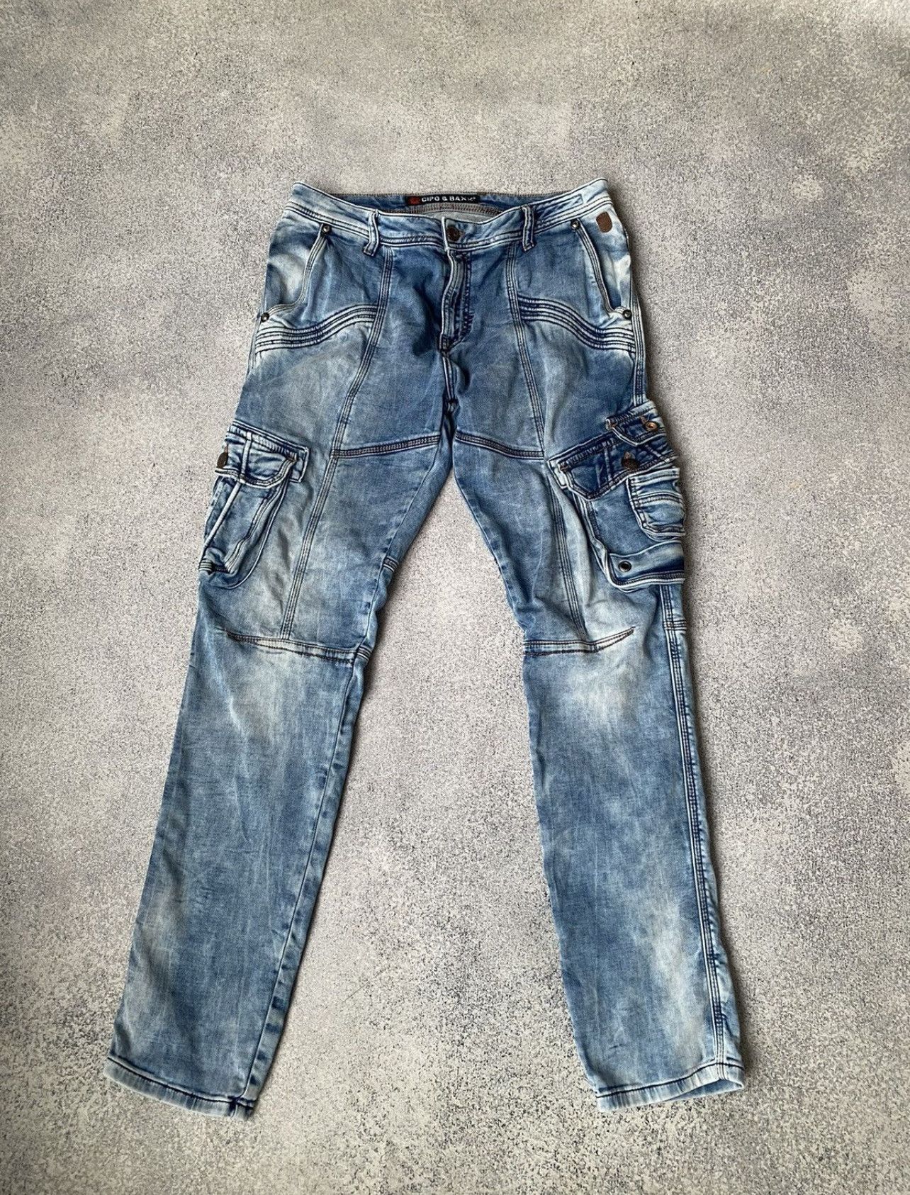 Japanese Brand × Vintage Vintage Cipo&baxx Archival Denim Japanese Style Pants Size US 34 / EU 50 - 1 Thumbnail