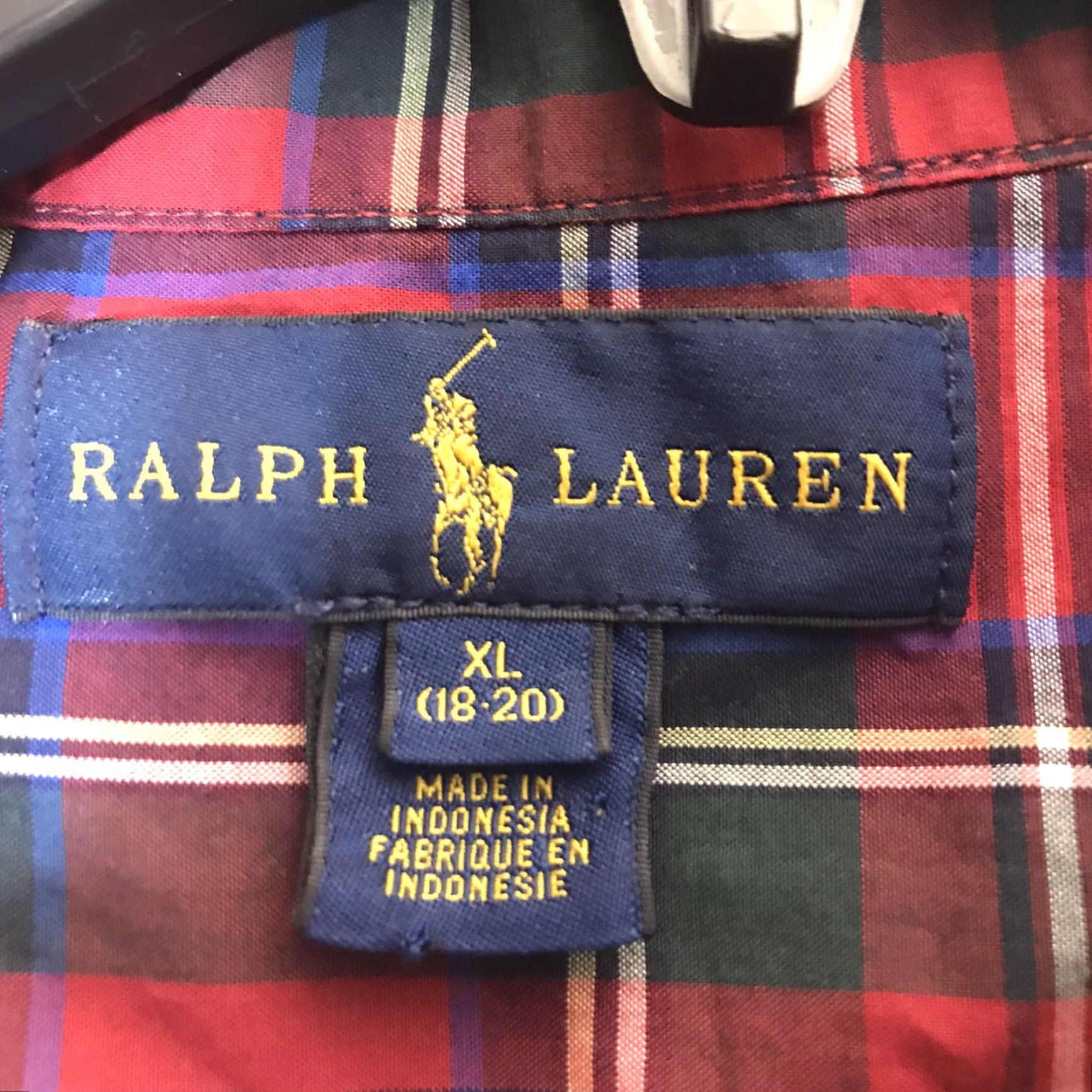Ralph Lauren Ralph Lauren Plaid Button-Up Shirt Mens Size XL Multicolor Casual Size US XL / EU 56 / 4 - 5 Thumbnail
