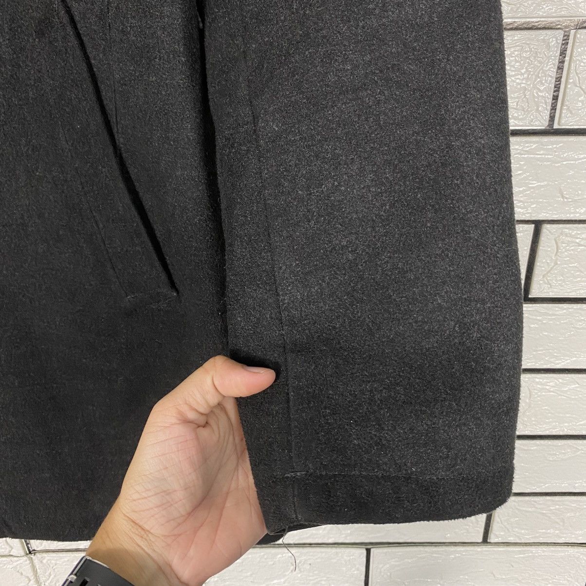 Japanese Brand Wool Long Jacket Overcoat Beams Heart Issey Miyake Size US M / EU 48-50 / 2 - 16 Thumbnail