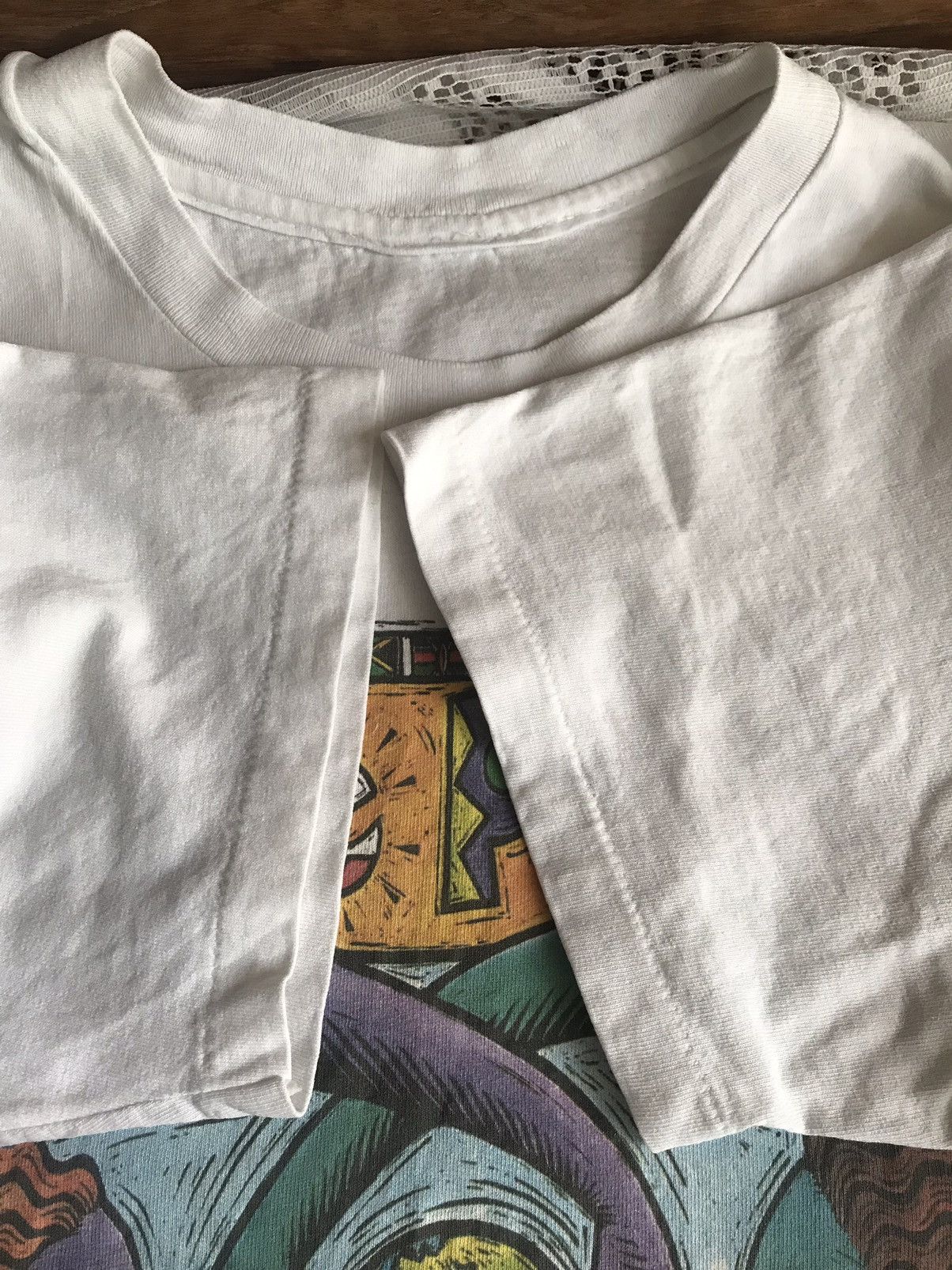 Vintage Vintage Human i Tees 1994 One Planet One People tshirt Size US M / EU 48-50 / 2 - 4 Thumbnail