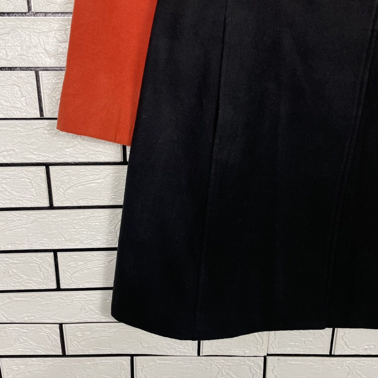Rinascimento Two Tone Double Breasted Women Coat