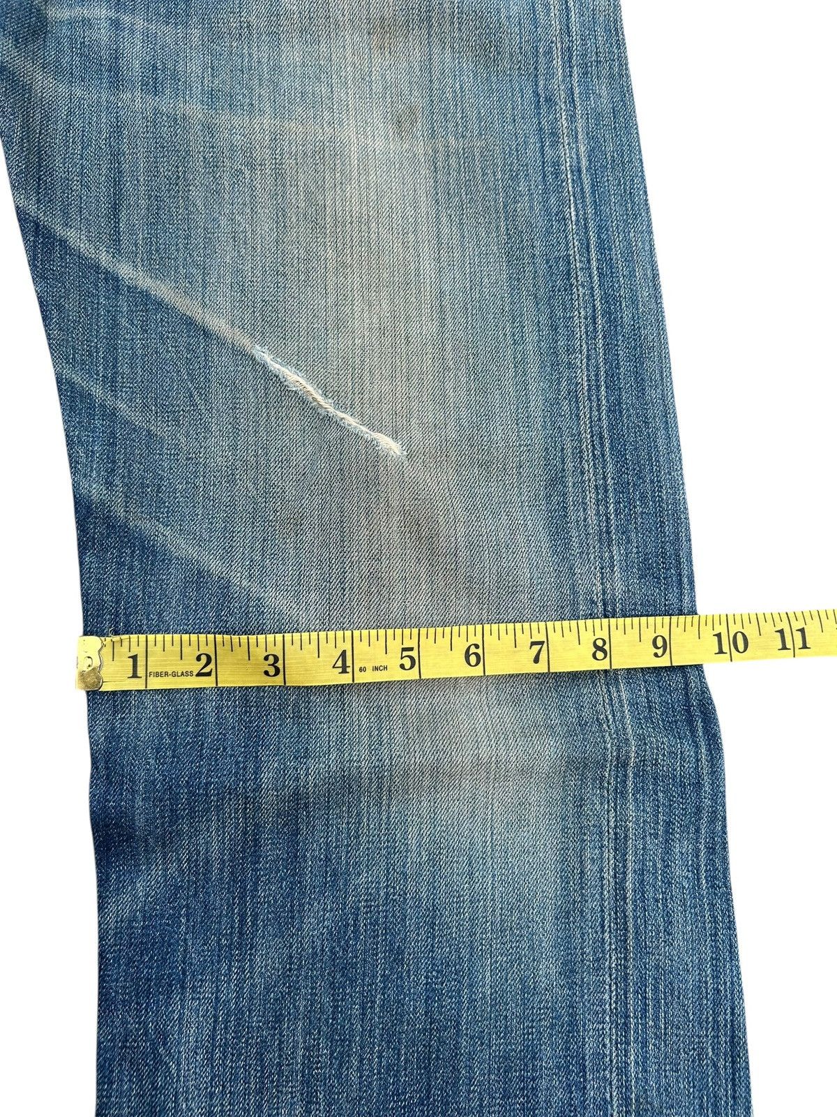 Kapital Thrashed Vintage Bobson Selvedge Denim Jeans Size US 31 - 21 Thumbnail