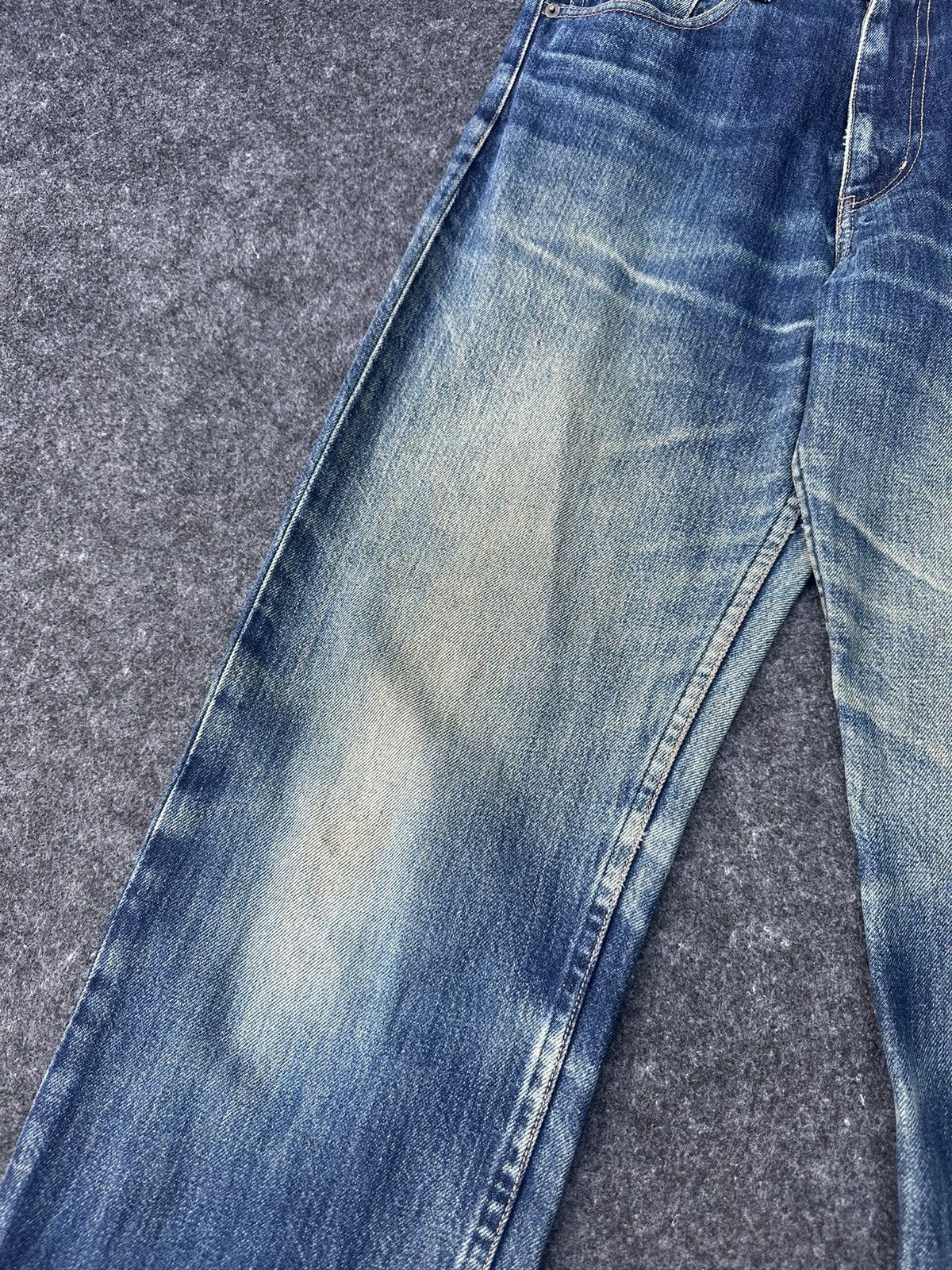 Vintage Vintage Original Denim Blue Washed Denim 31x31 D84 Size US 31 - 5 Thumbnail