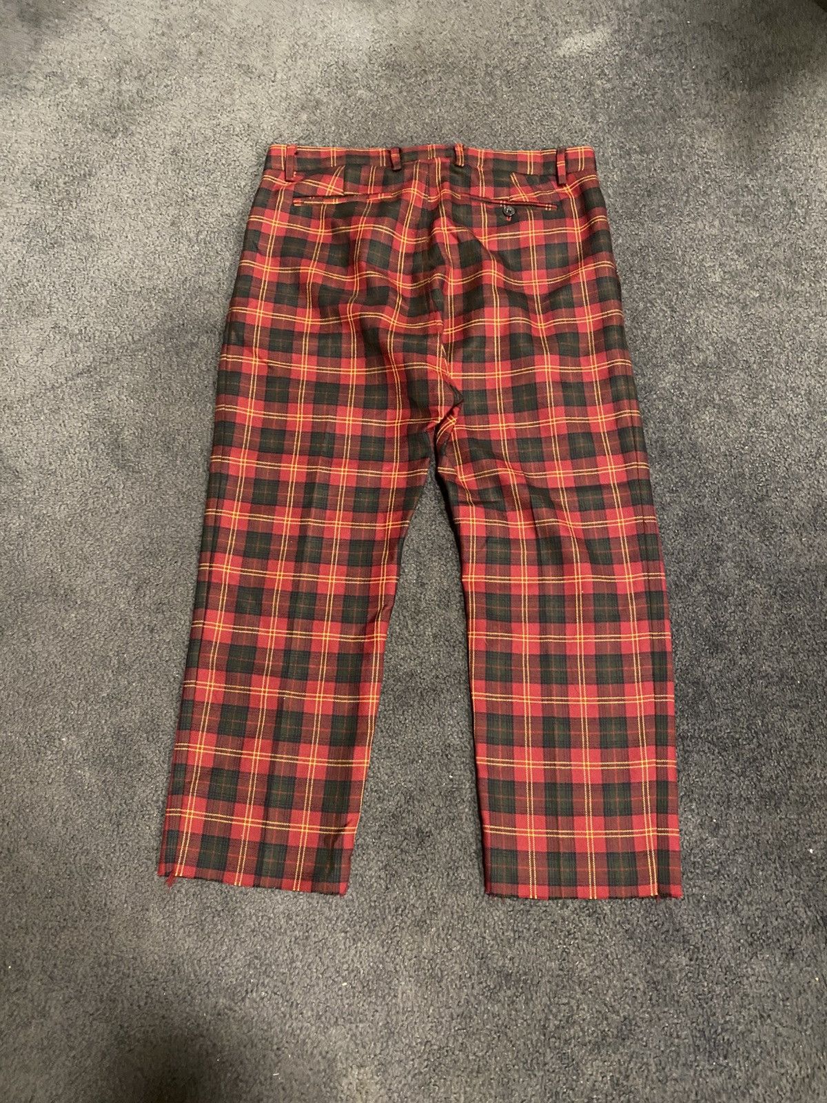 R13 R13 Red Tailored Drop Trousers Size 33" - 2 Thumbnail