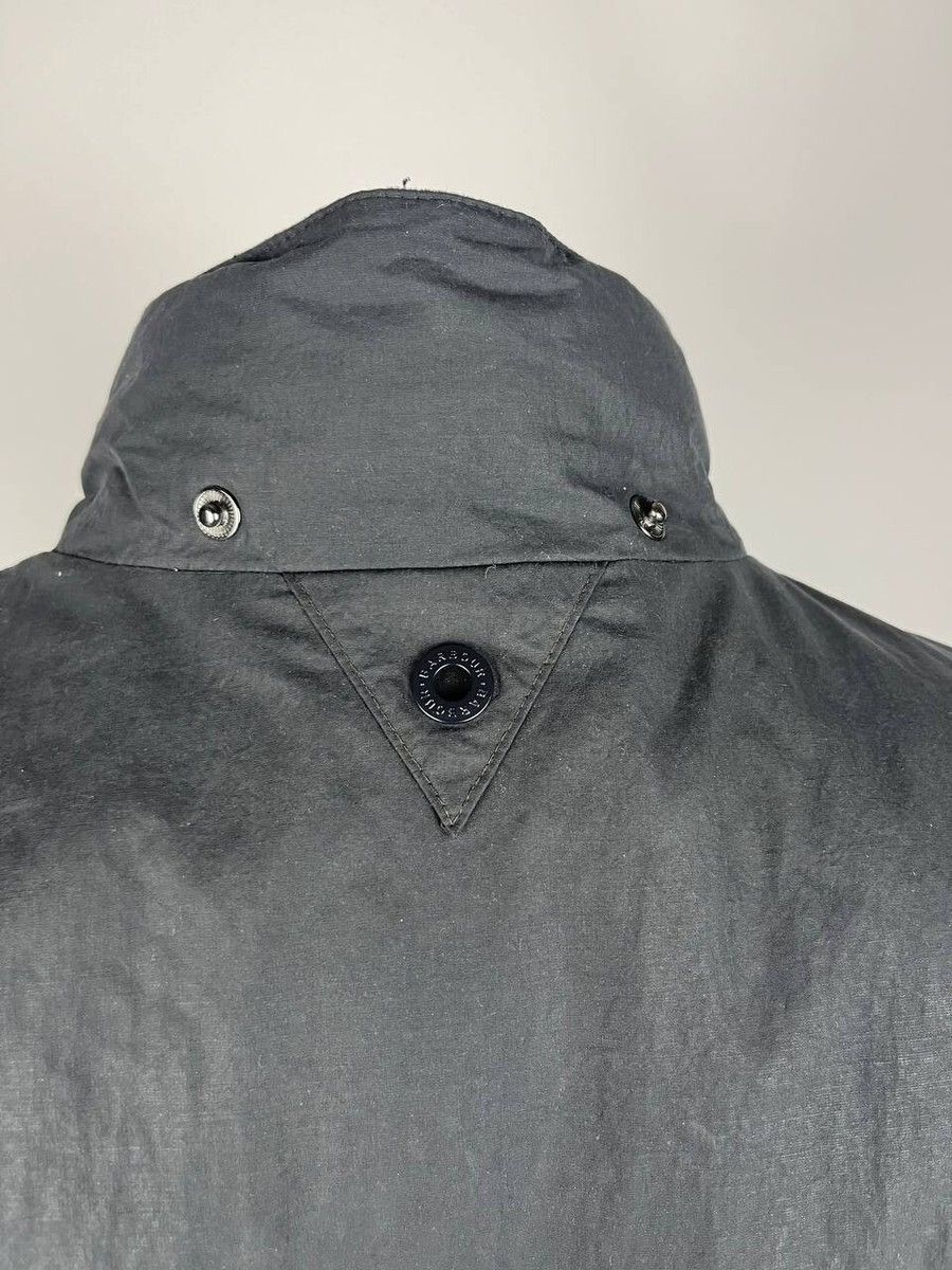 Barbour × Vintage Men's Barbour Cromer Jacket Fibre Black Wax Elements Jacket Size US L / EU 52-54 / 3 - 4 Thumbnail