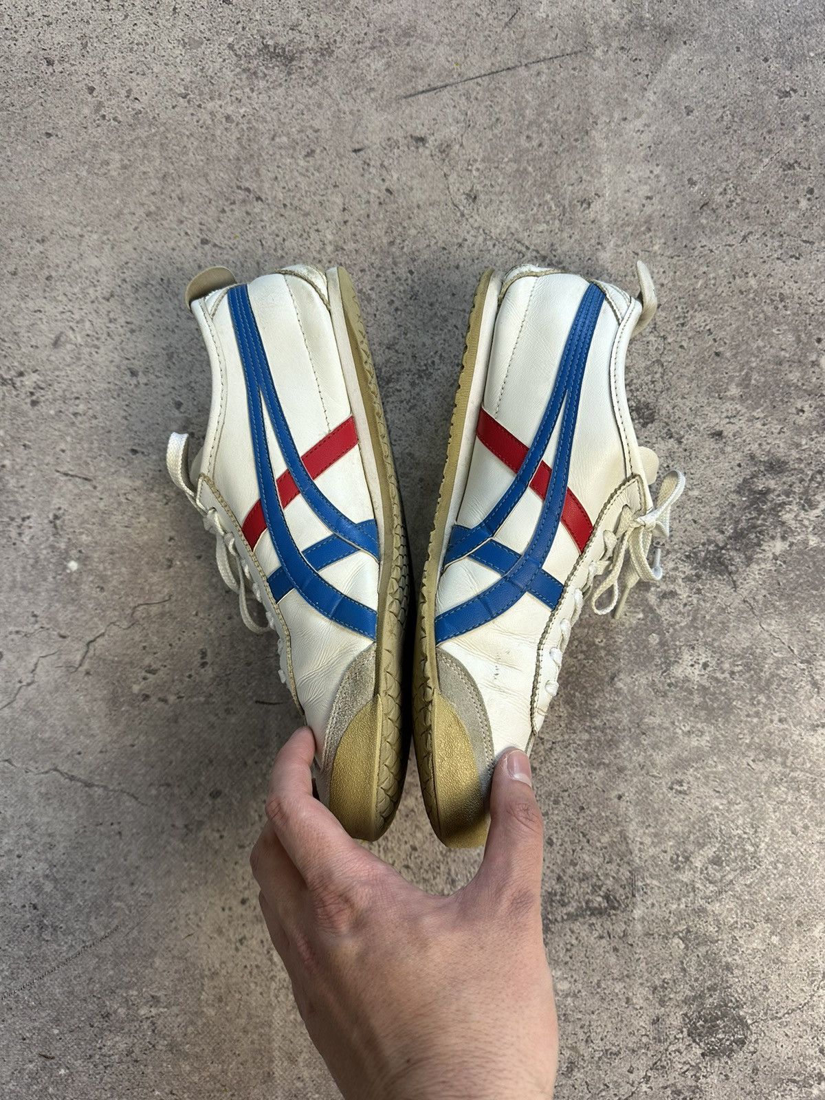 Asics Vintage Shoes Onitsuka Tiger Mexico 66 Kill Bill Asics Rare Size US 8.5 / EU 41-42 - 4 Thumbnail