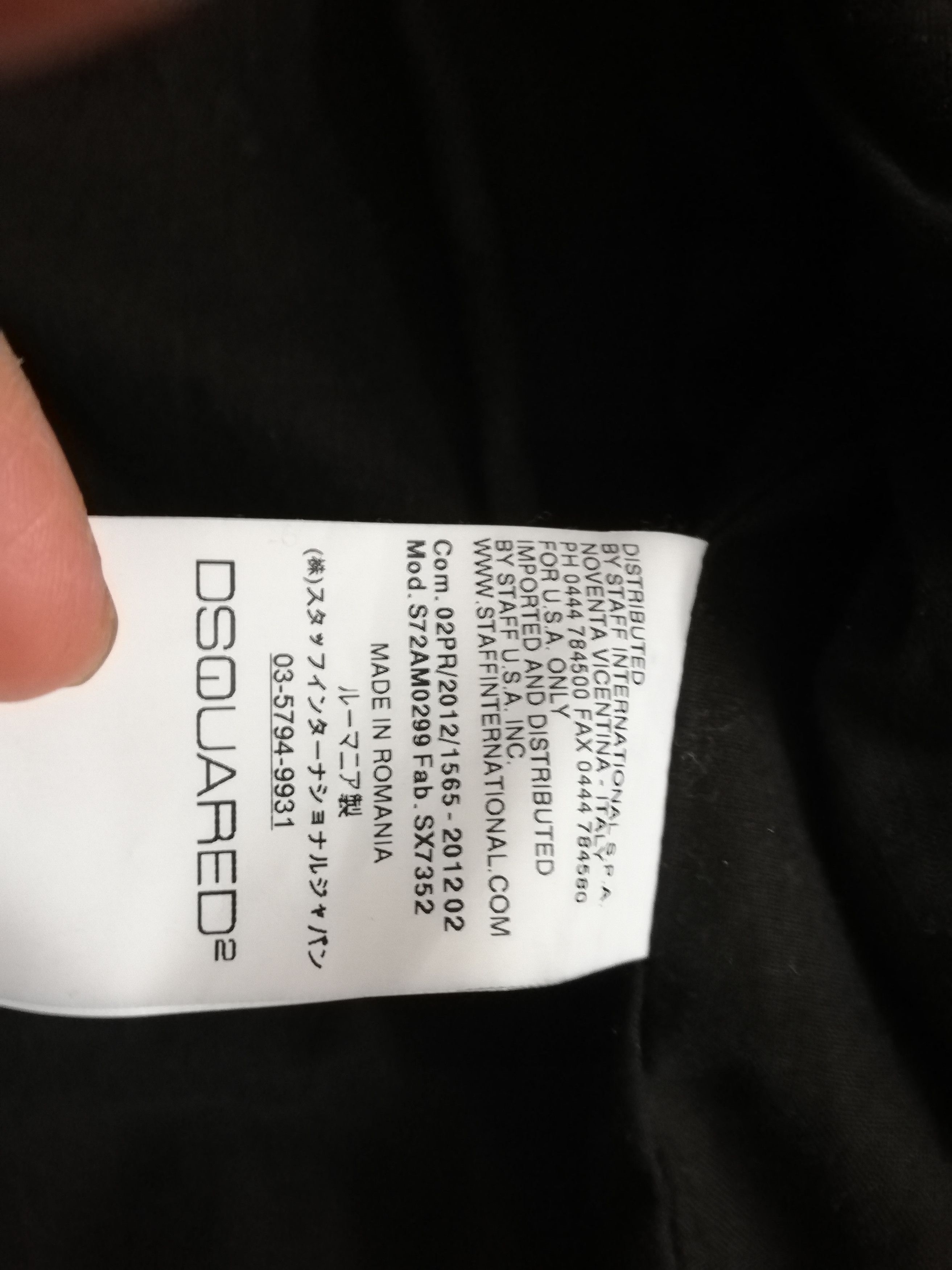 Dsquared2 Dsquared2 Horsehide Purple and Black Leather Jacket Size M / US 6-8 / IT 42-44 - 7 Thumbnail