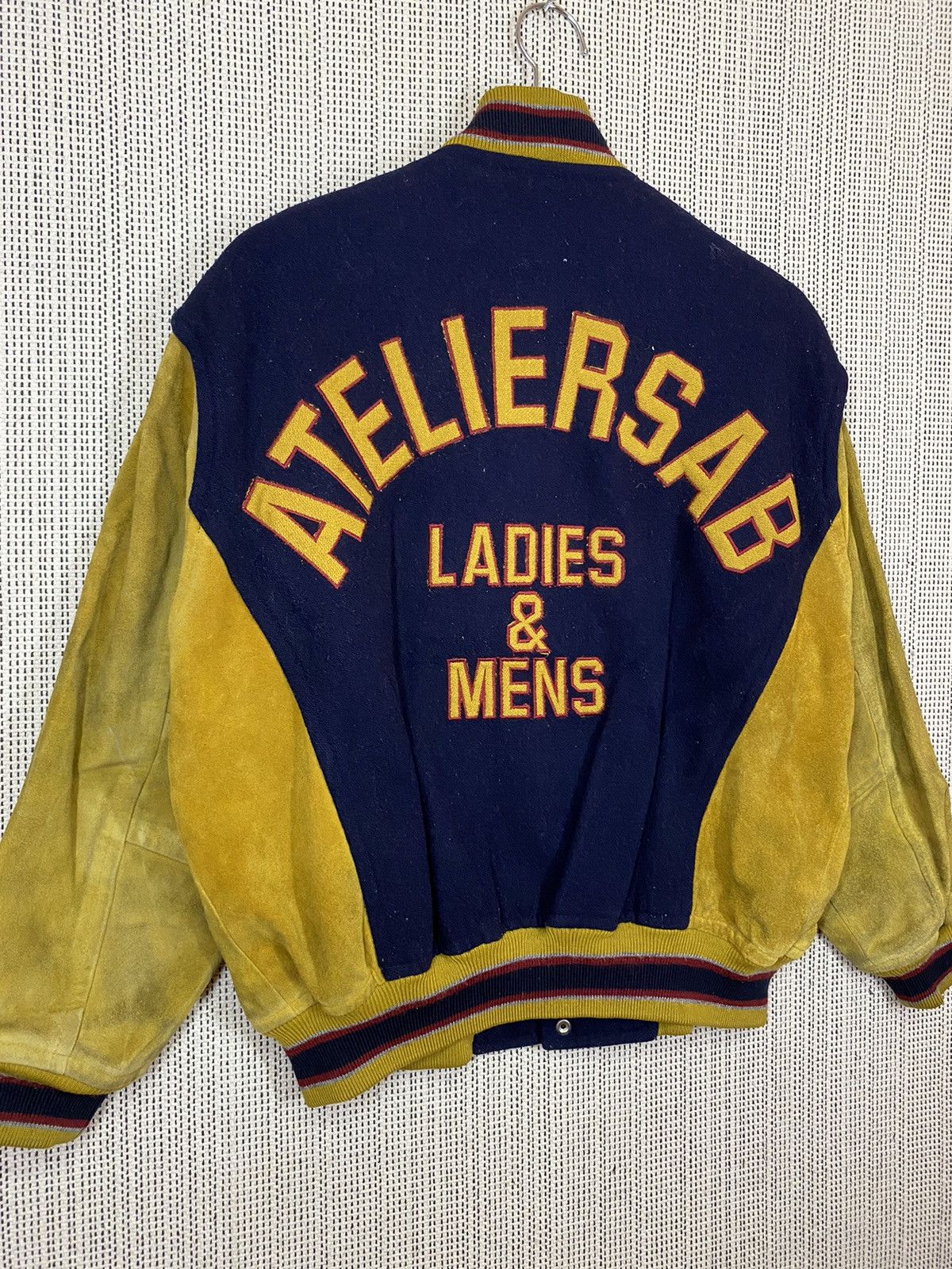 Vintage ‼️TRADITIONAL SPORT CLUB ATELIER VARSITY JACKET WOOL/LEATHER‼️ Size US L / EU 52-54 / 3 - 5 Thumbnail