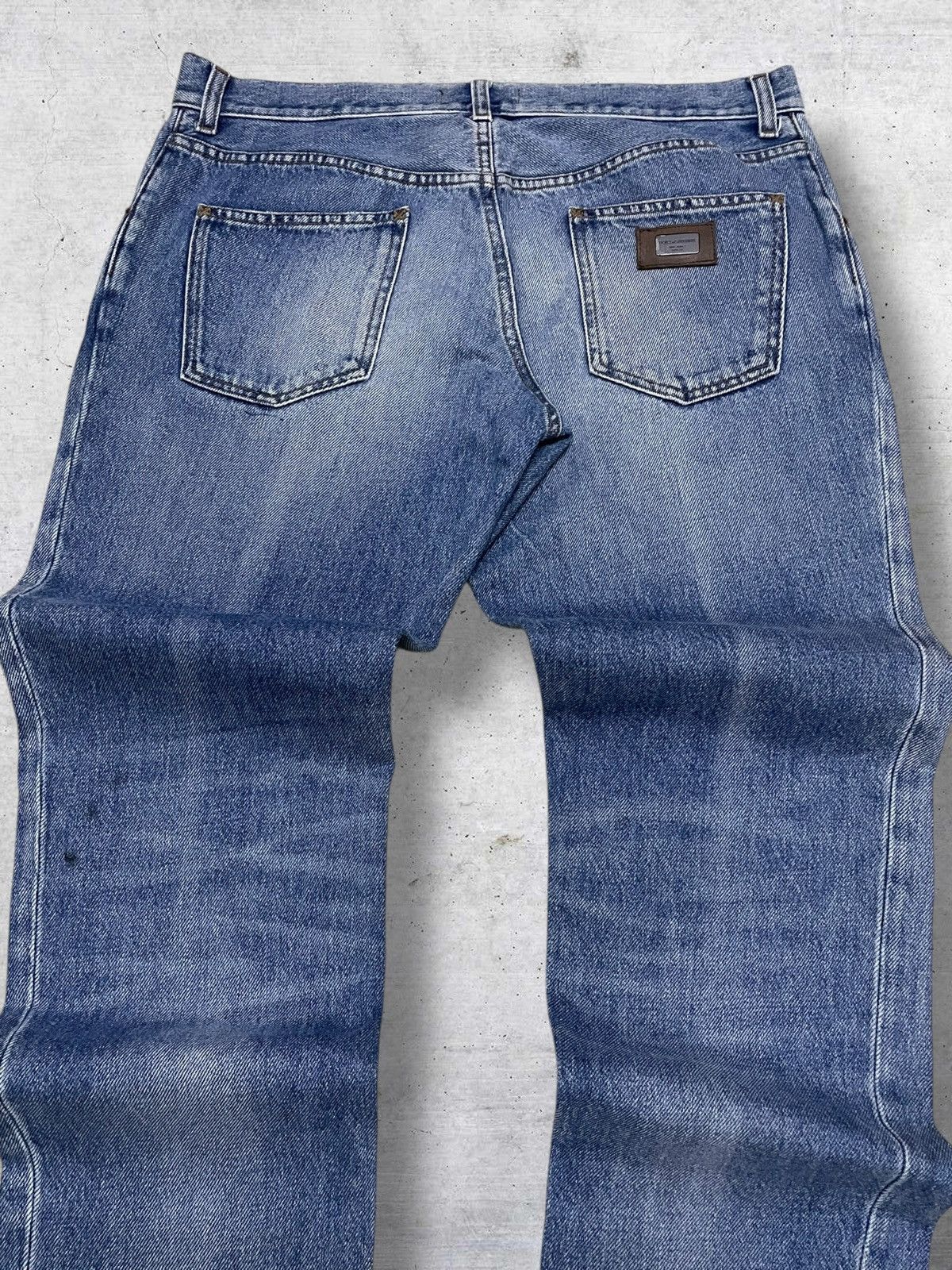 Dolce & Gabbana VINTAGE DOLCE & GABBANA ORIGINAL DISTRESSED BLUEWASH DENIM Size US 34 / EU 50 - 11 Thumbnail