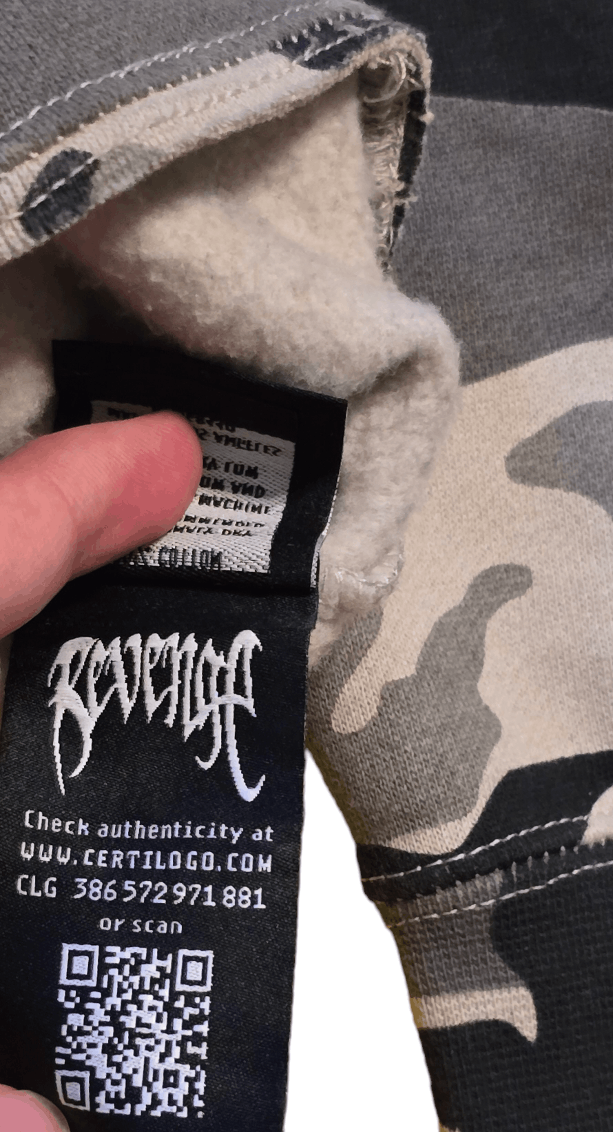 Revenge Revenge Snow Camo Kill Hoodie Size US M / EU 48-50 / 2 - 5 Thumbnail