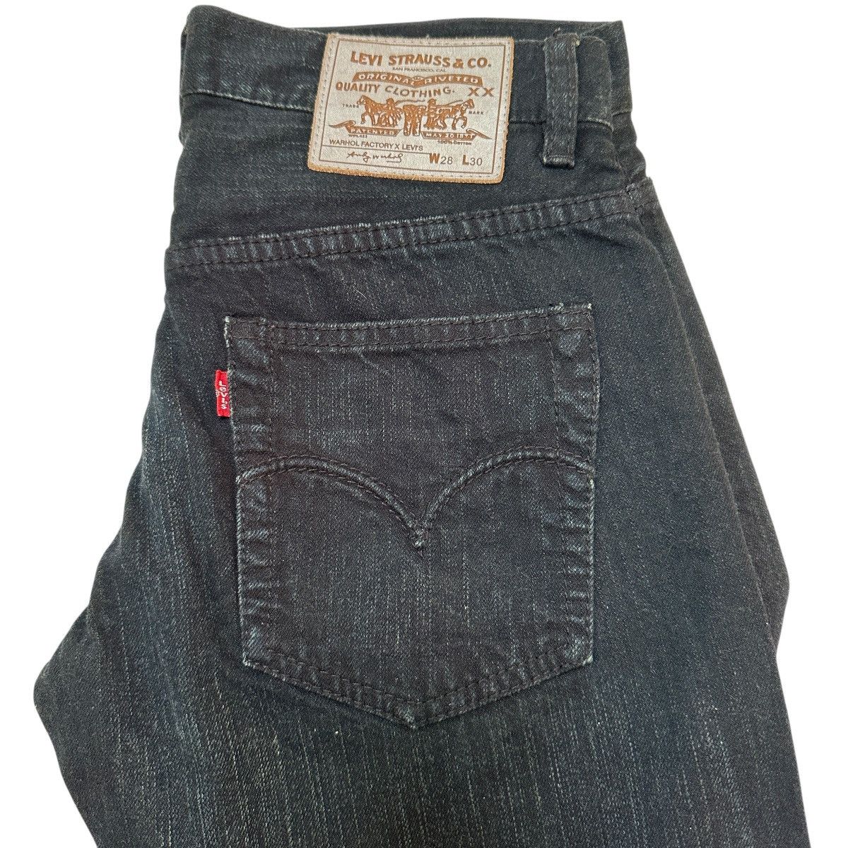 Andy Warhol × Levi's Levi’s x Warhol Factory Tapered Lux Jeans Size US 29 - 3 Thumbnail