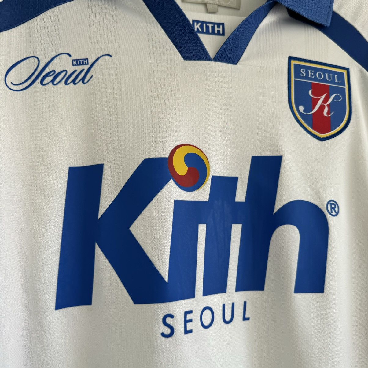 Kith Kith Seoul soccer jersey | Grailed Kith Kith Seoul soccer jersey | Grailed