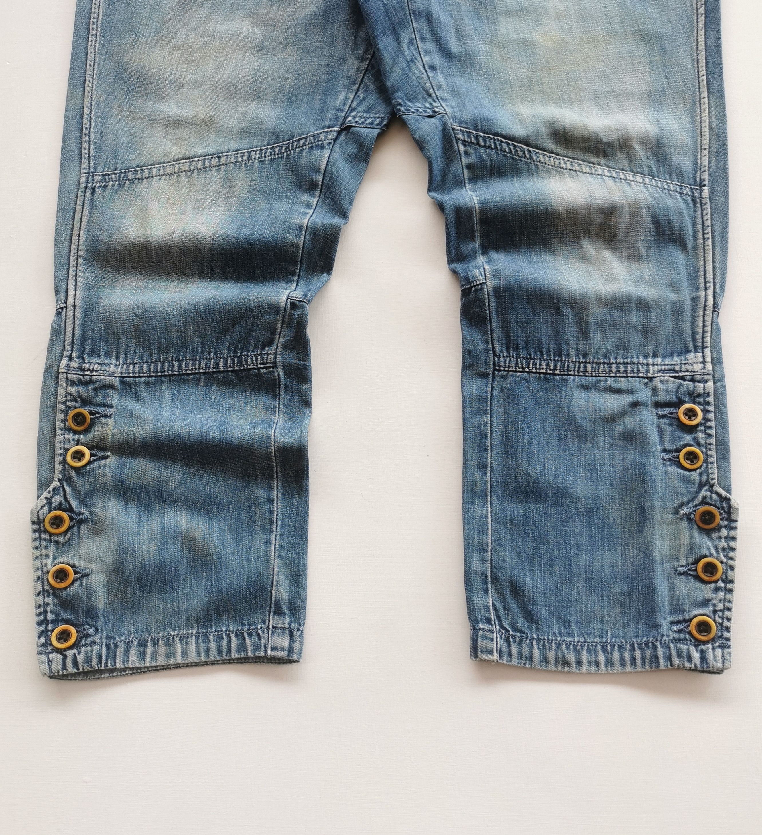 45rpm 45rpm Button Hem Cropped Jeans Size US 31 - 11 Thumbnail