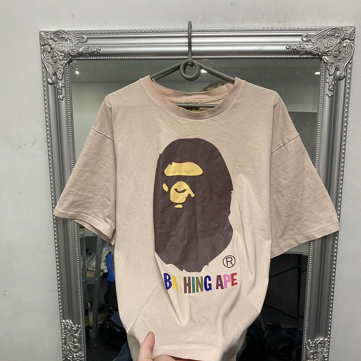 Bape Bape T-Shirt A Bathing Ape Head Big Logo Size US L / EU 52-54 / 3 - 3 Thumbnail
