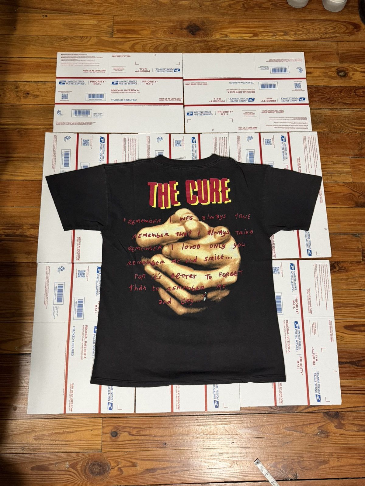 Vintage Vintage 1996 The Cure Treasure Tee Size L Size US L / EU 52-54 / 3 - 7 Thumbnail