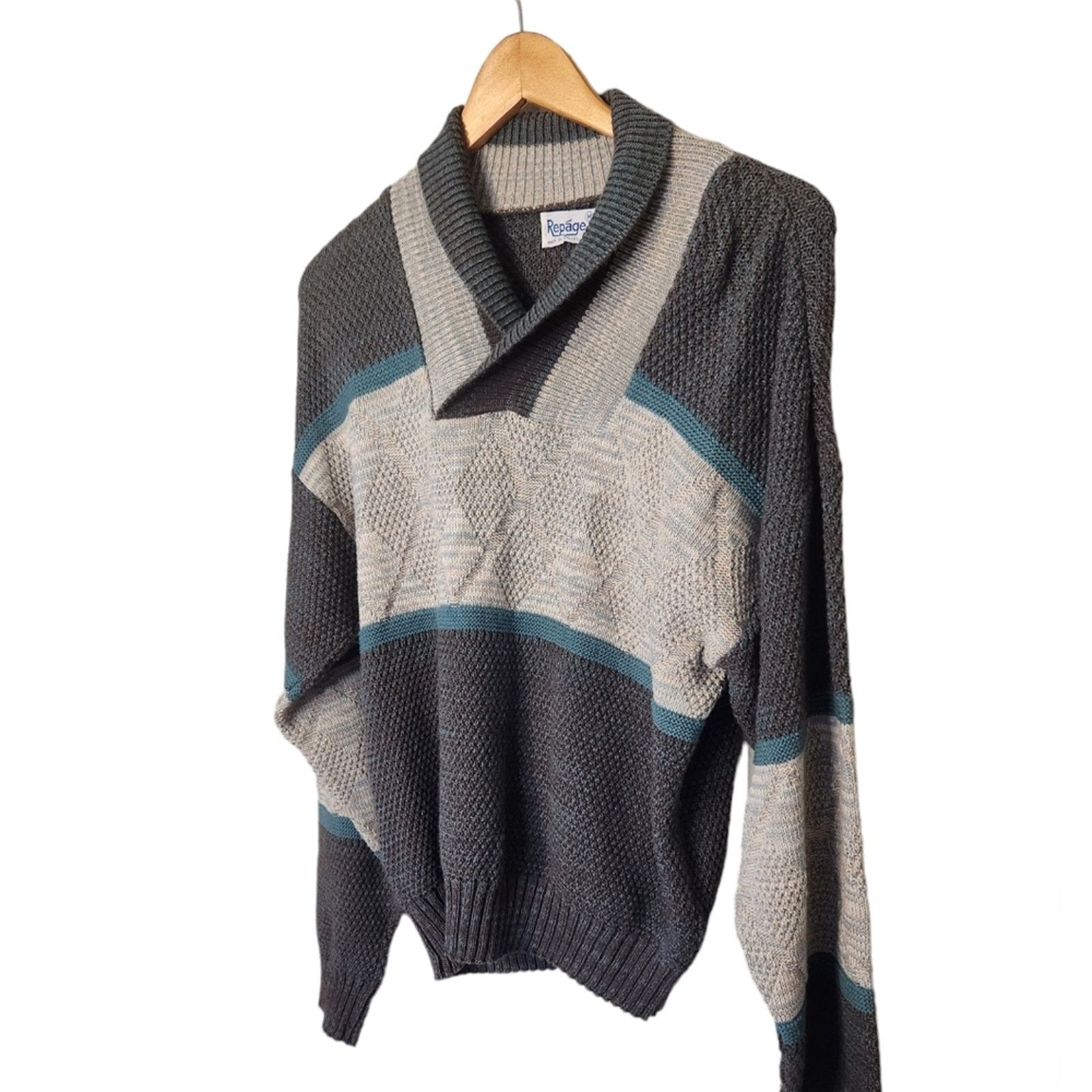 Vintage Vintage Repage Granpa Pullover Sweater Medium Size US M / EU 48-50 / 2 - 4 Thumbnail
