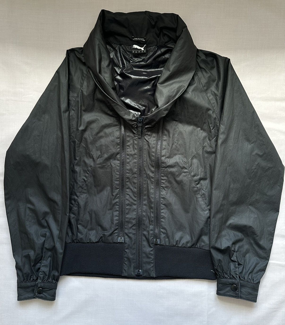 Hussein Chalayan × Puma Puma Hussein Chalayan waxed multi zip urban mobility jacket Size M / US 6-8 / IT 42-44 - 2 Thumbnail