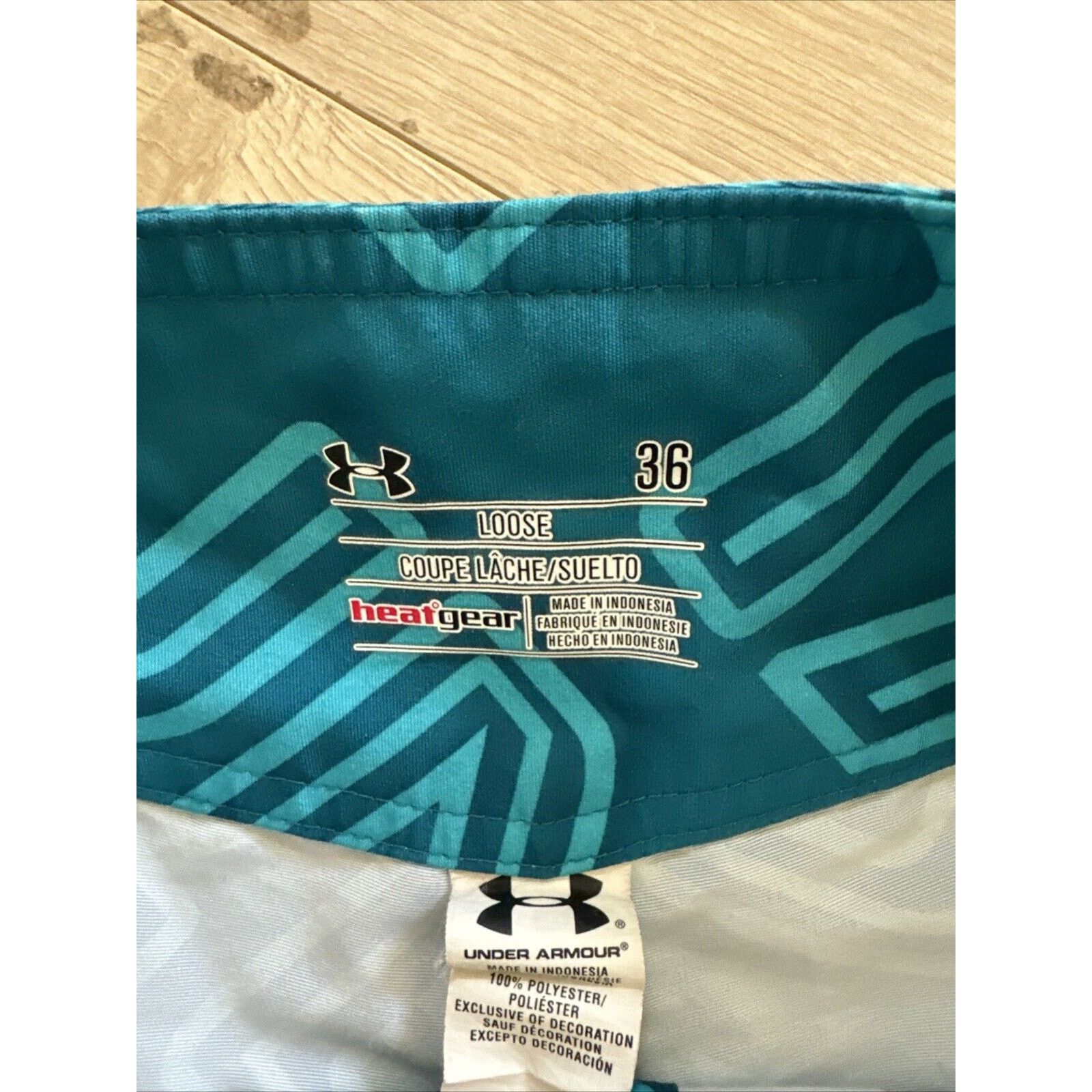 Under Armour Men's UNDER ARMOUR Size 36 Bergwind Boardshorts Surf Swim Size US 36 / EU 52 - 3 Thumbnail