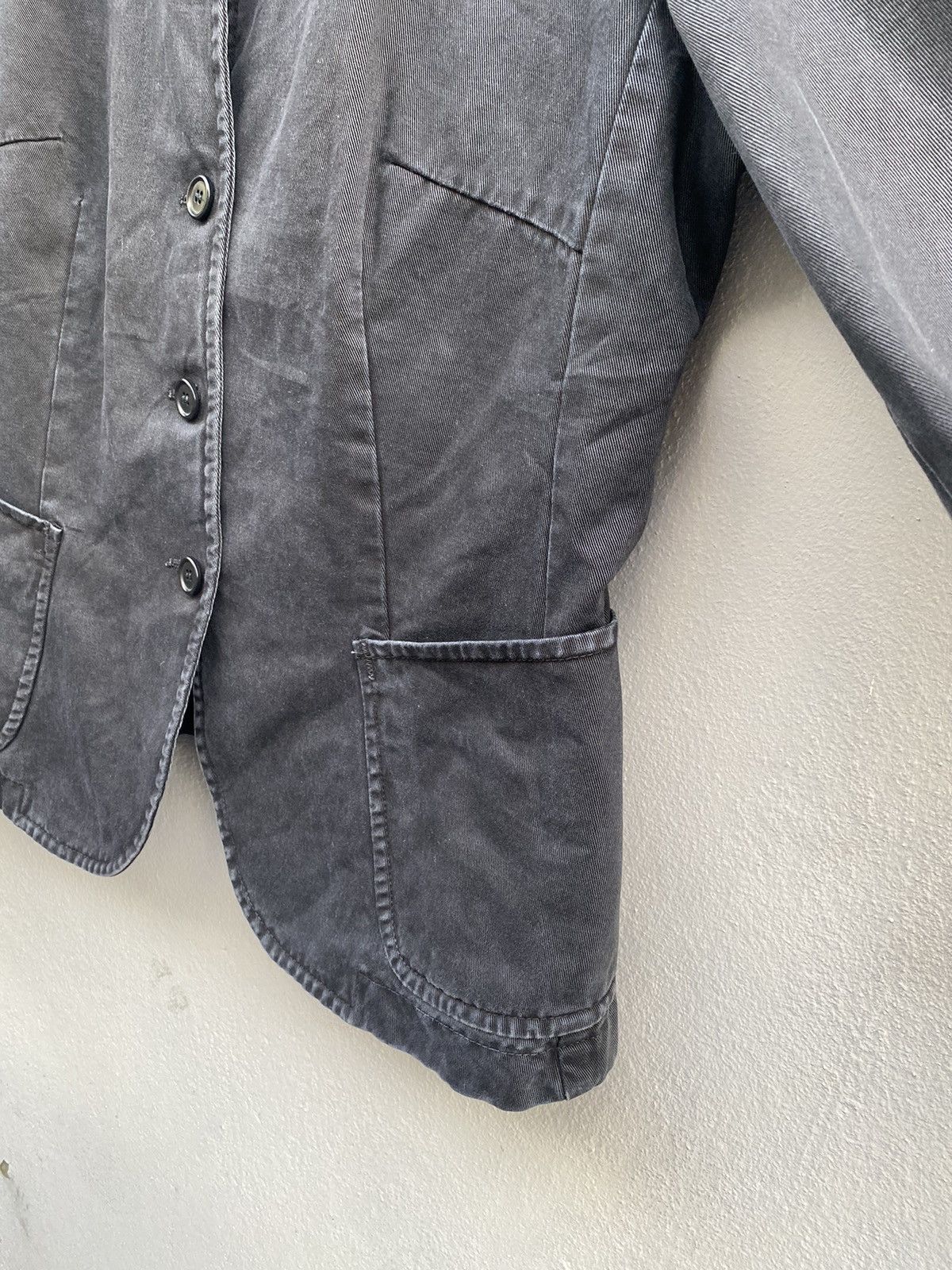 Designer × Neil Barrett 🔥Neil Barrett Faded Biker Jacket “Made in ITALY 🇮🇹” Size M / US 6-8 / IT 42-44 - 6 Thumbnail