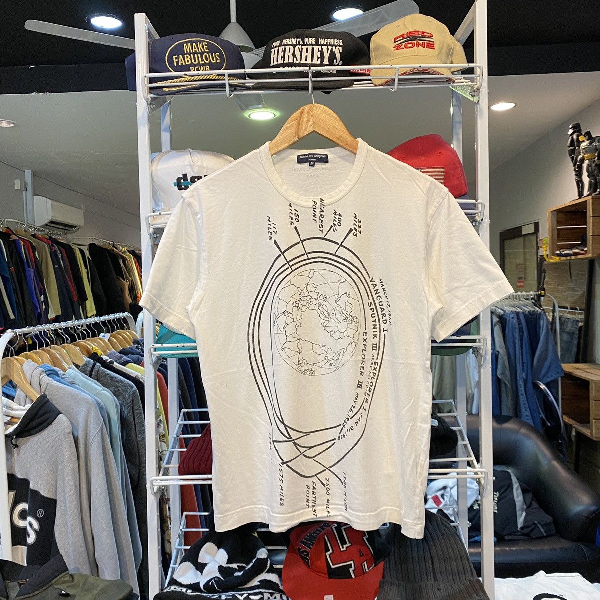 Comme Des Garcons Homme 'Satellite Orbit' AD2005 Tee