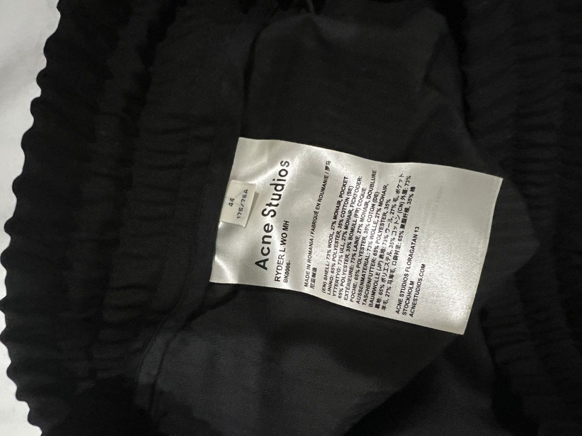 Acne Studios Ryder Wool Trousers Size US 28 / EU 44 - 4 Thumbnail