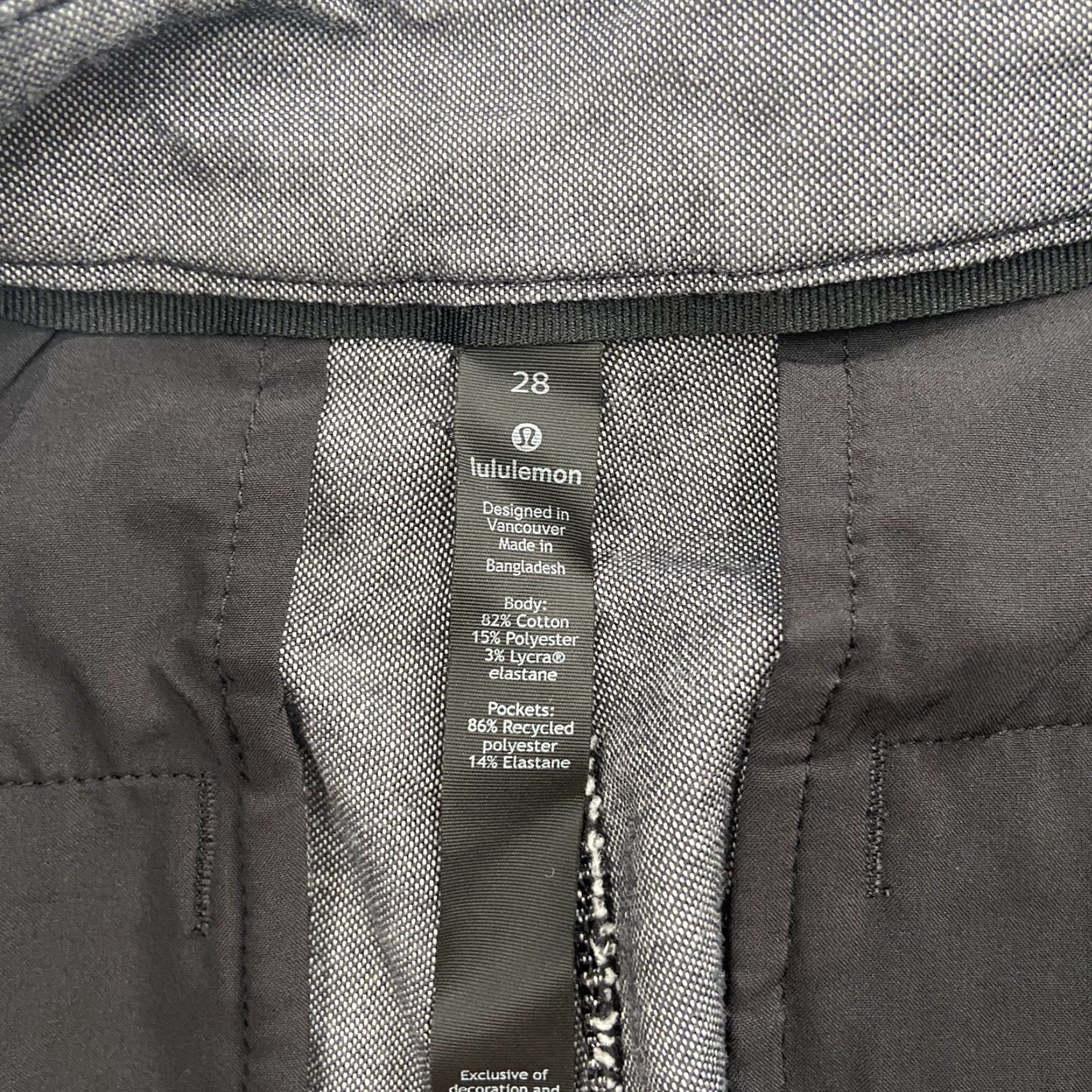 Lululemon Lululemon Shorts Adult Size 28 Gray Commission Classic Side Zip Pocket Logo Mens Size 28 Size US 28 / EU 44 - 6 Thumbnail