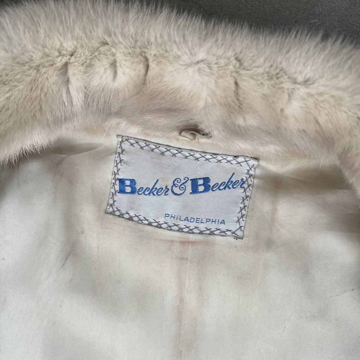 Vintage Vintage 80s Pastel Cream Mink Full Length Fur Coat Size M / US 6-8 / IT 42-44 - 3 Thumbnail