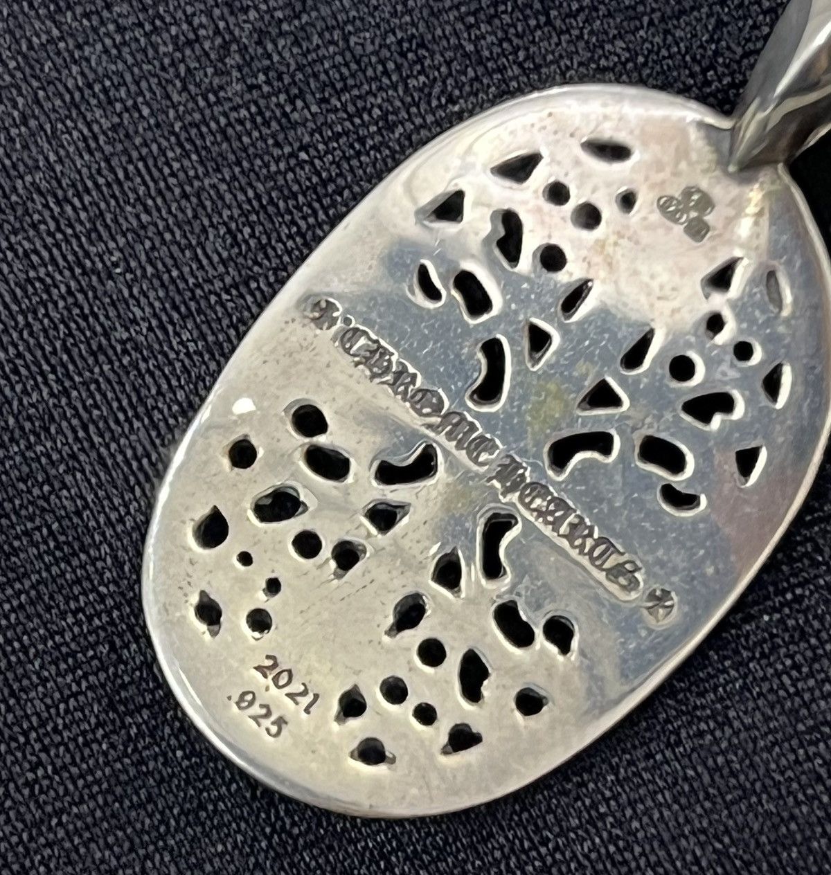 Chrome Hearts CHROME HEARTS Oval Cross Charm SILVER Size ONE SIZE - 4 Thumbnail