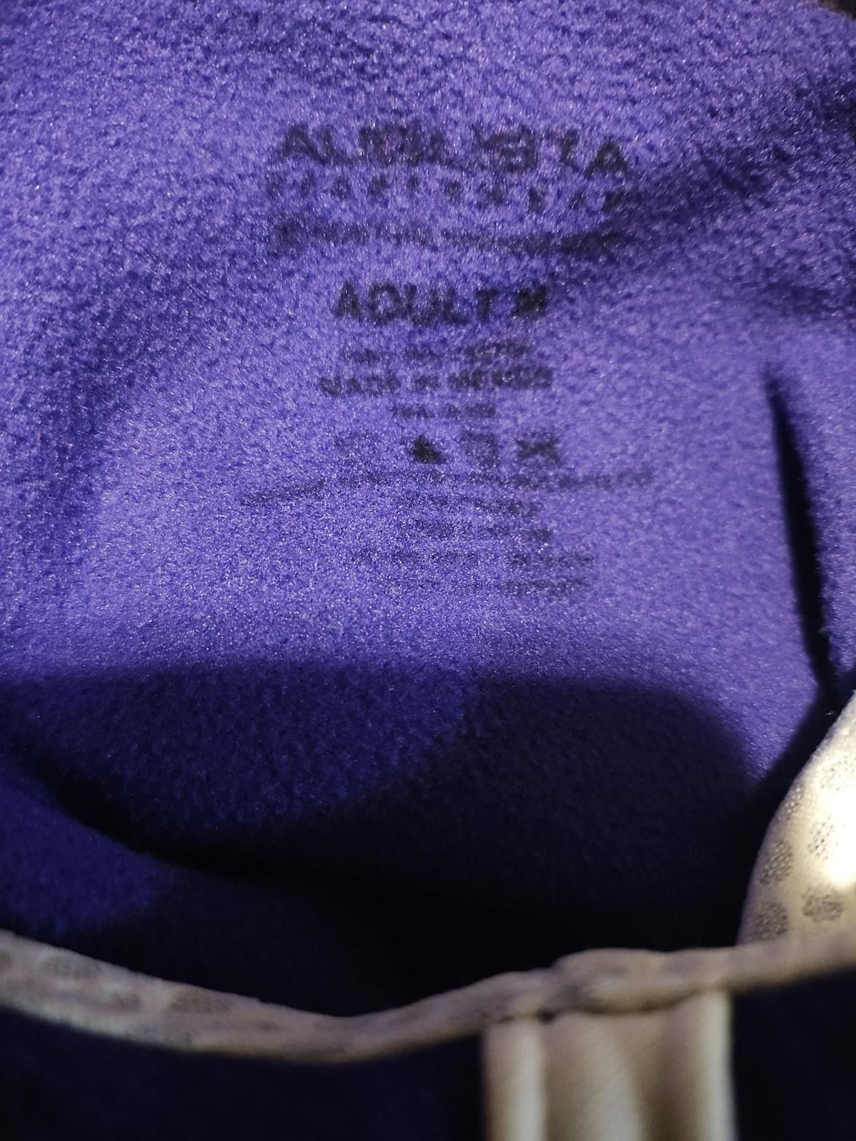 Augusta Sportswear Augusta Men's Purple Pullover Hoodie with White Stripes Size US M / EU 48-50 / 2 - 7 Thumbnail