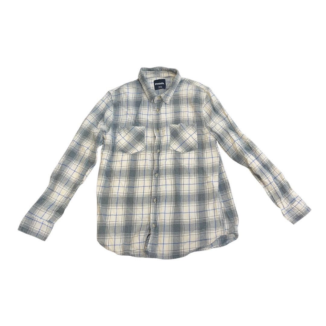 Rsq RSQ Plaid Flannel Long Sleeve Shirt Medium Streetwear Skater Size US M / EU 48-50 / 2 - 1 Thumbnail