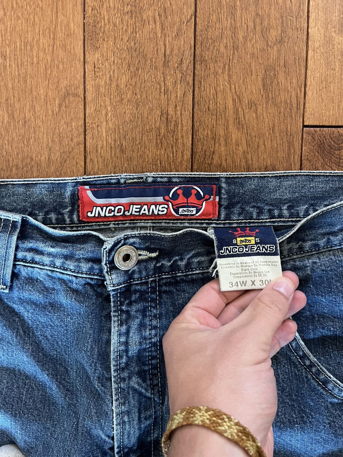 JNCO Jnco flaming cards Size US 34 / EU 50 - 5 Thumbnail